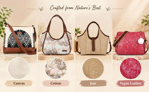 Canvas sling bag vs jute vs cotton: which is best for daily use?