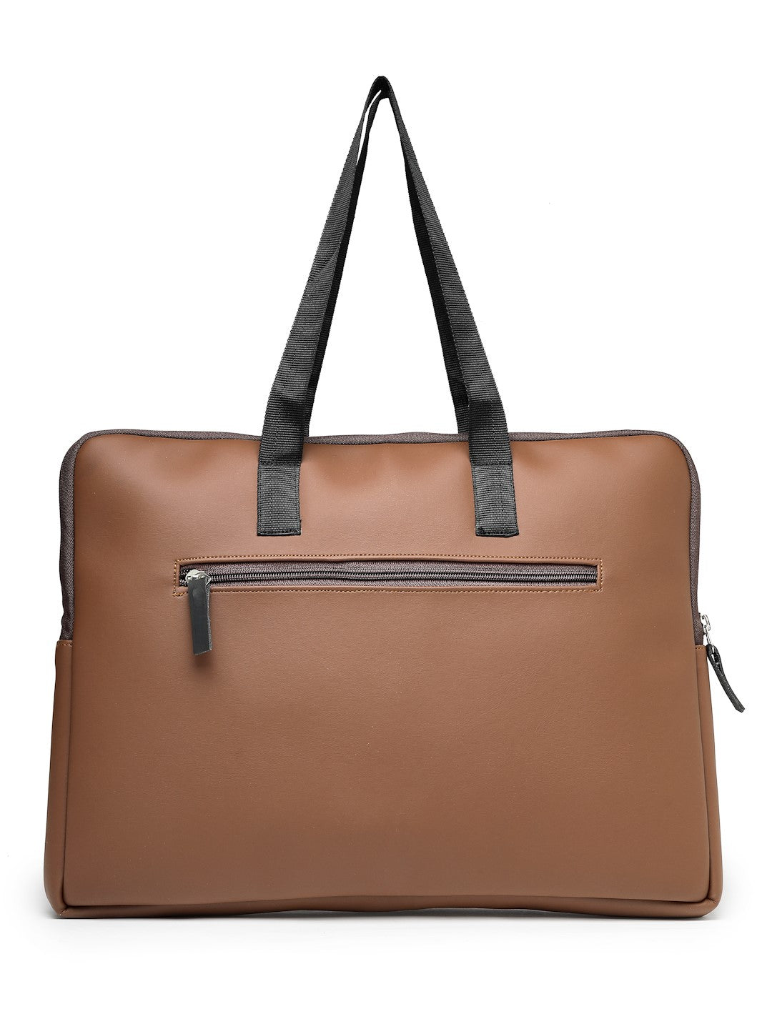 Ensac Brown Crocodile Sleeve Laptop Bag | Stylish Office & Travel Bag
