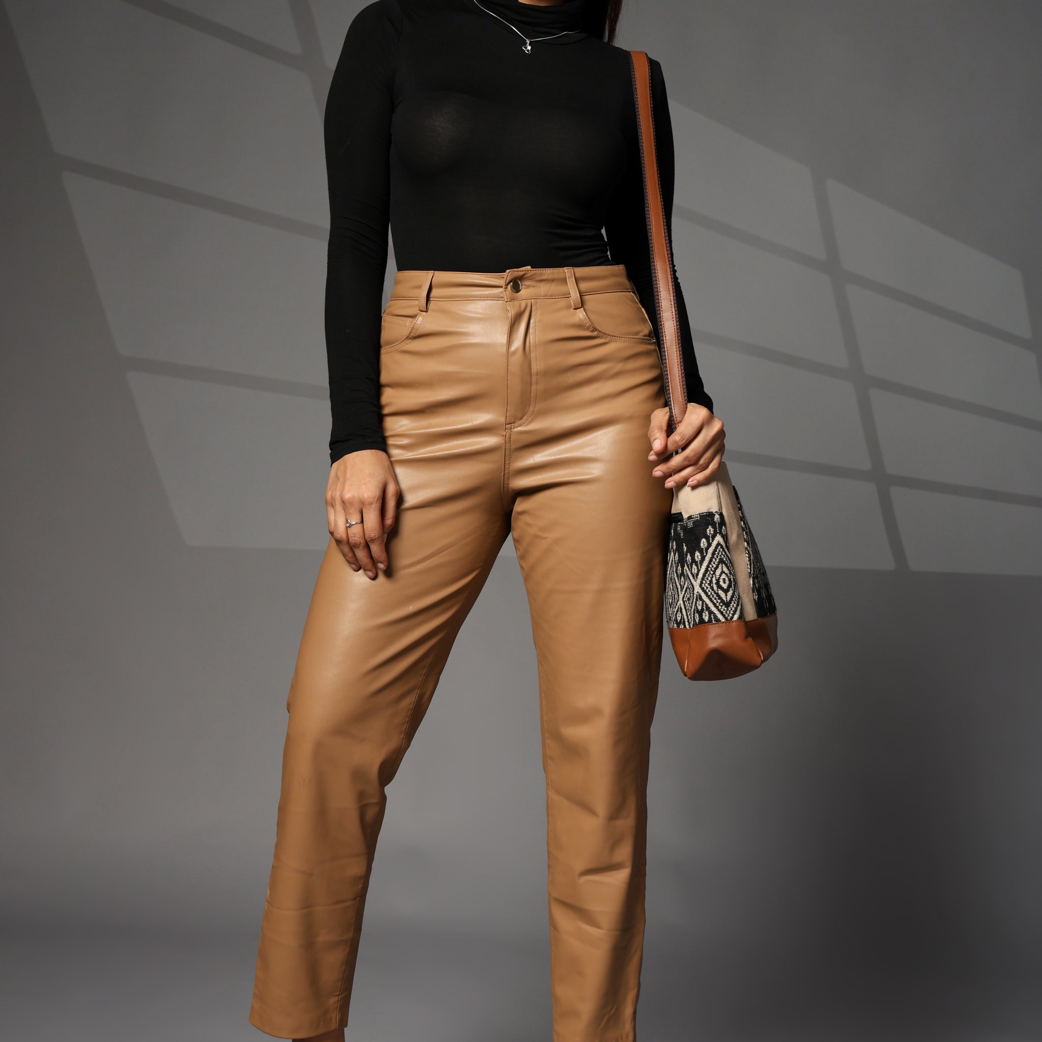 Brown Sling Bag Women's Premium Cotton