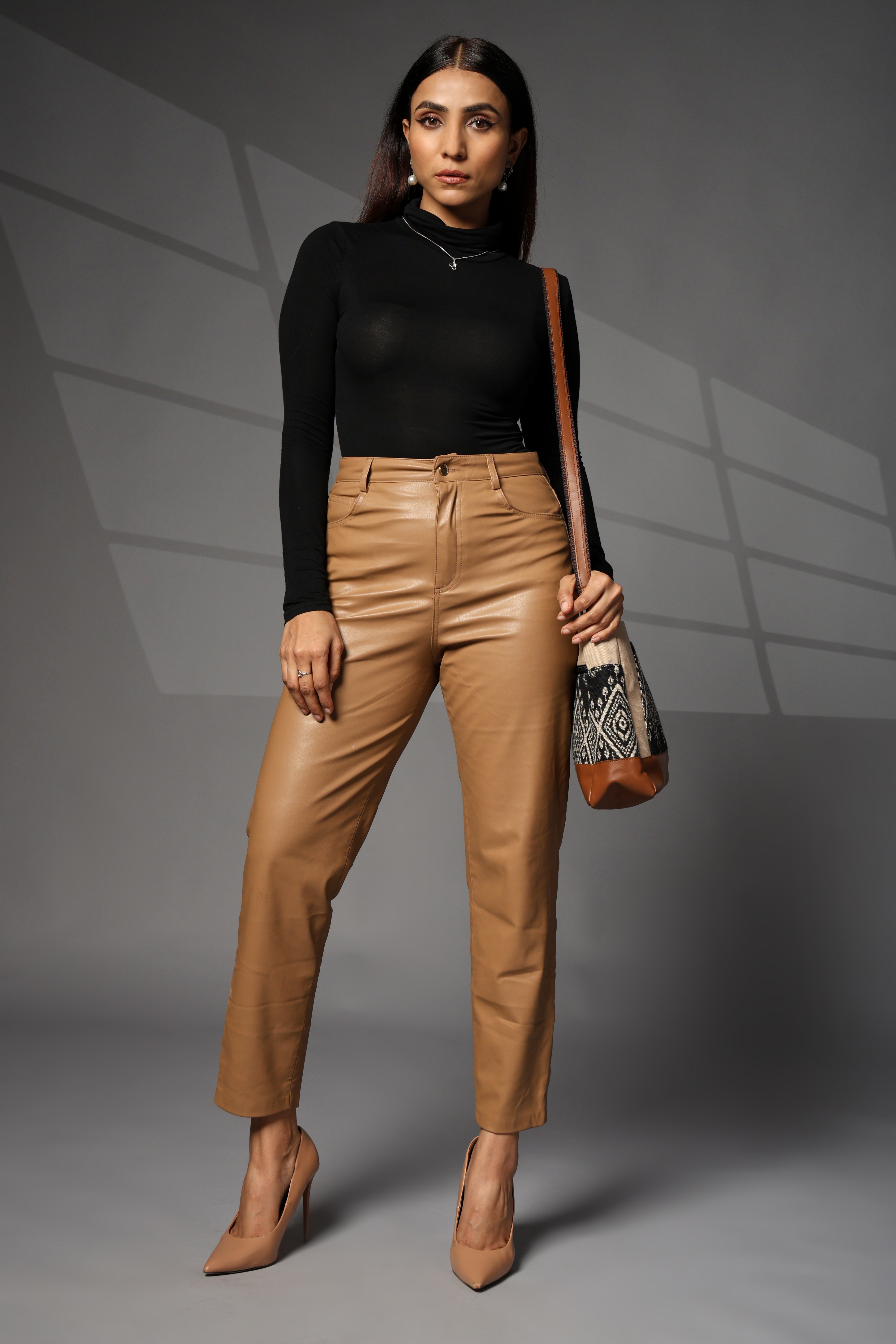 Brown Sling Bag Women's Premium Cotton