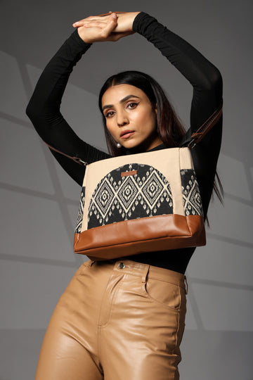 Brown Sling Bag Women's Premium Cotton