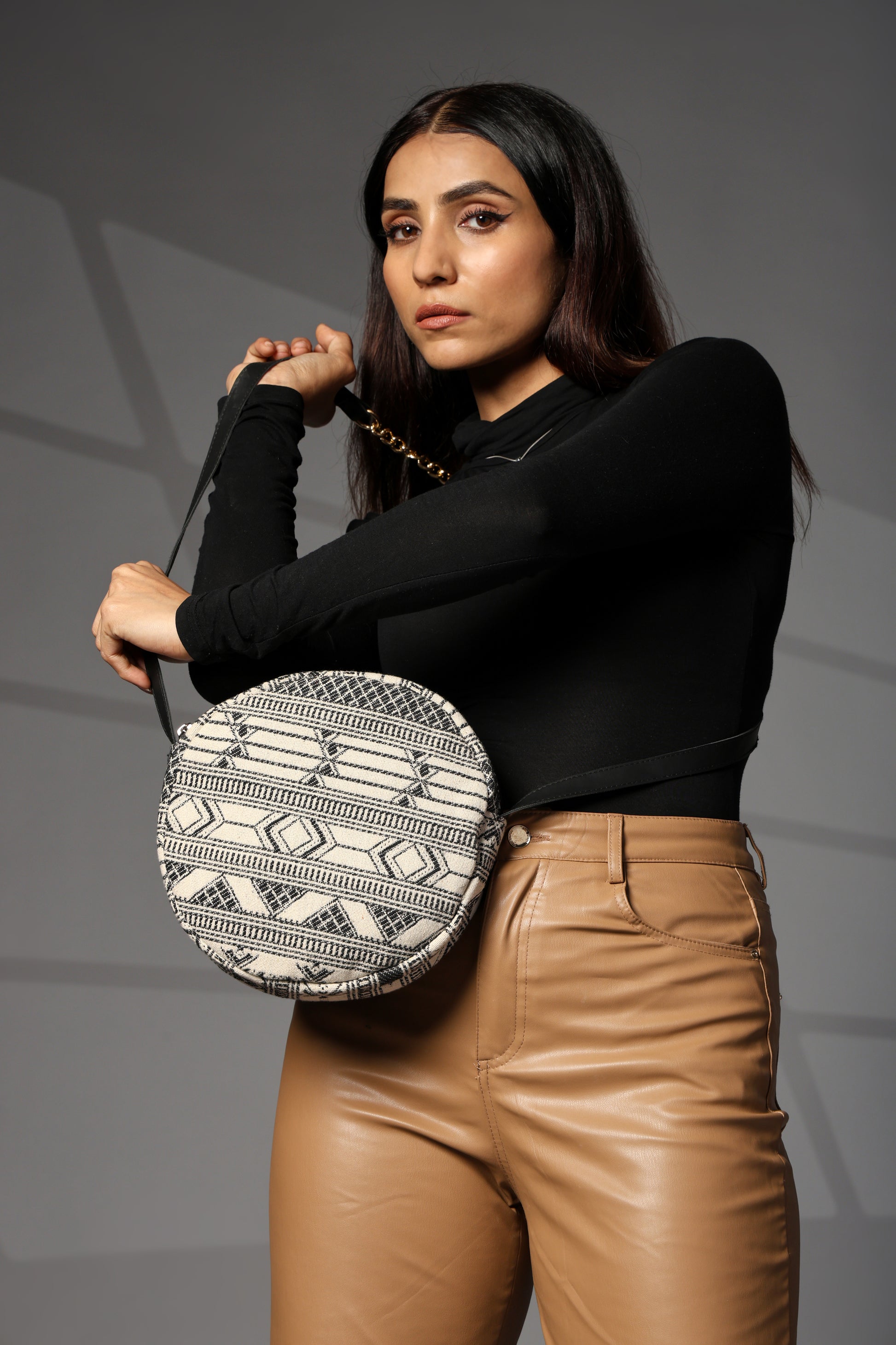 White Sling Bag Women's Premium Cotton