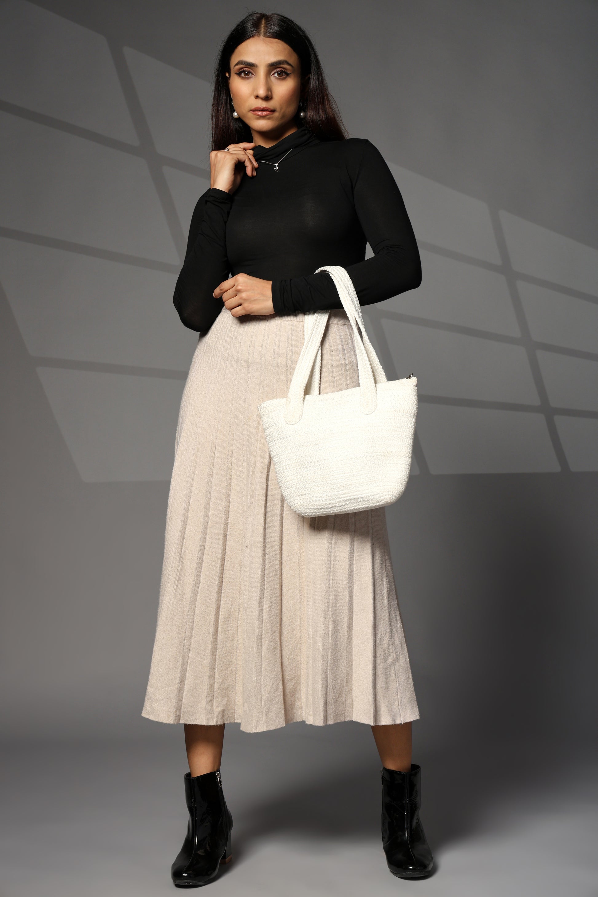 ENSAC Women White Tote