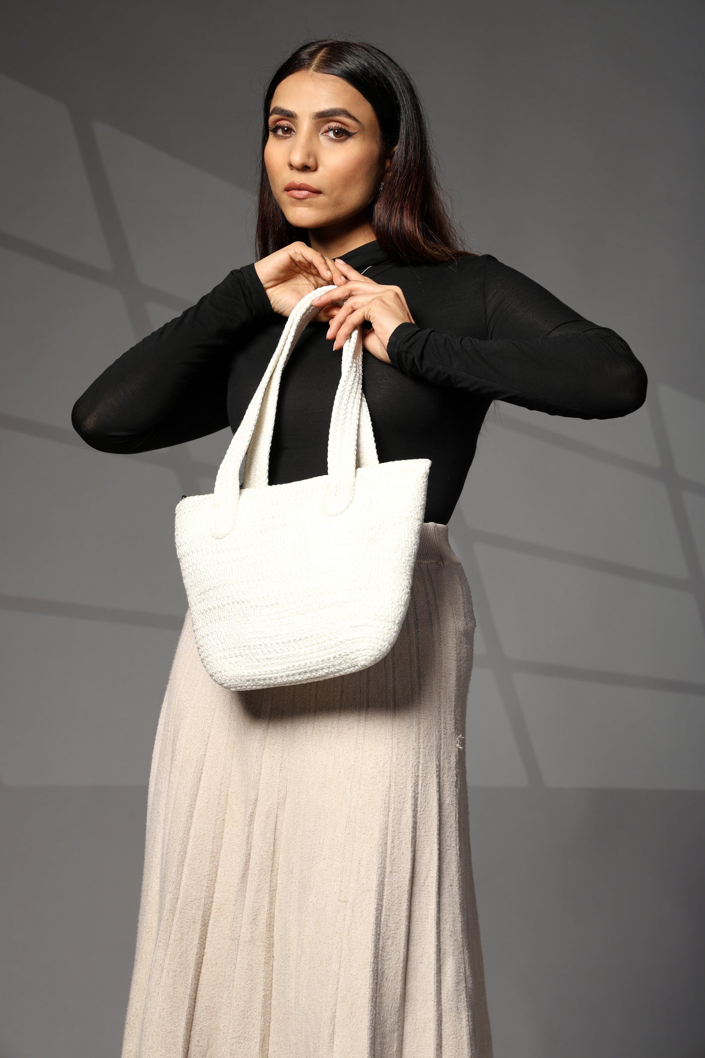 ENSAC Women White Tote