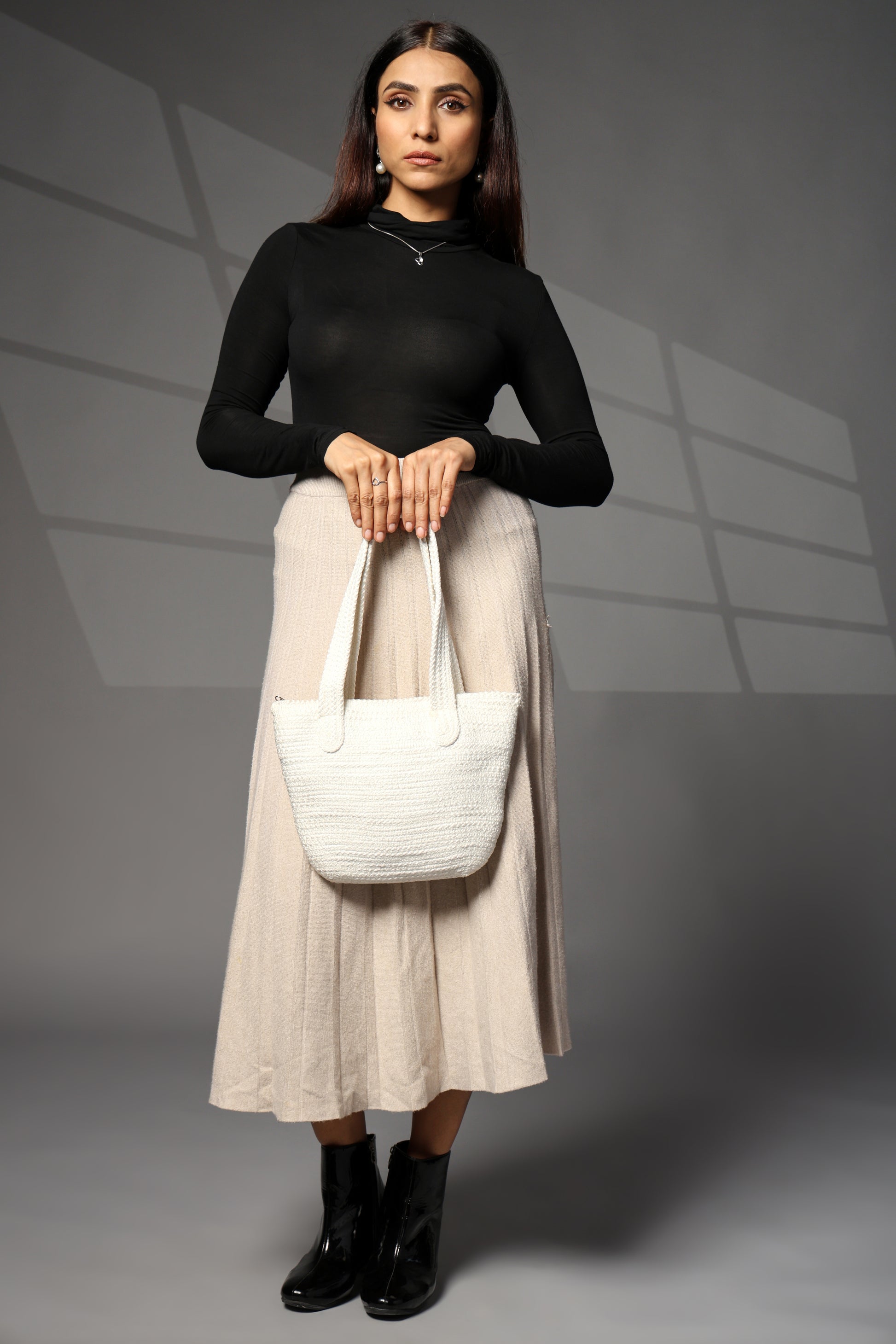 ENSAC Women White Tote