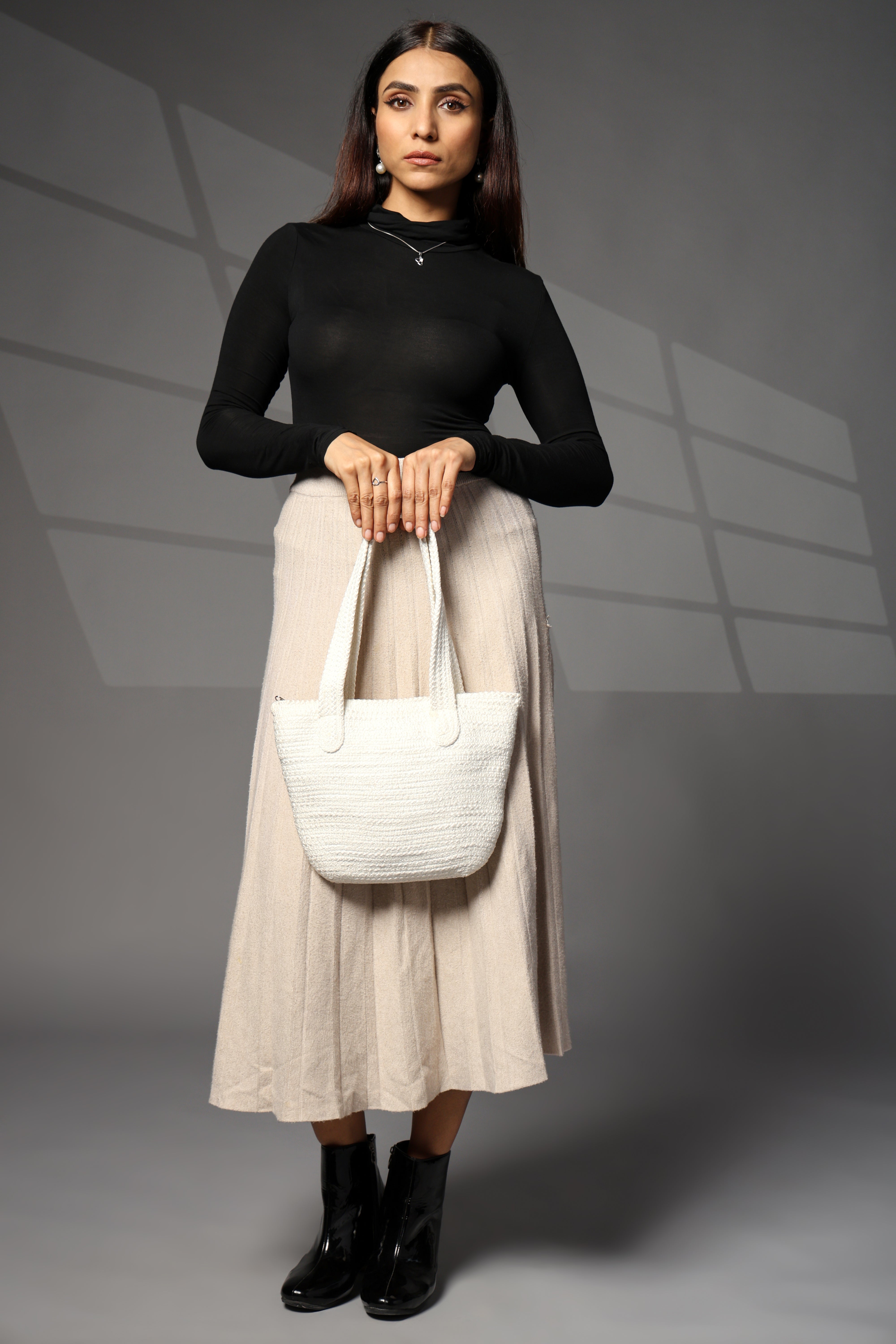 ENSAC Women White Tote
