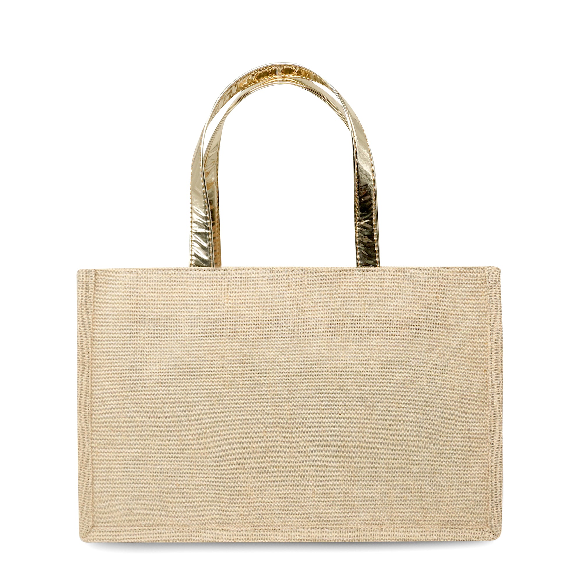 Ensac Eco-Friendly Women Handbag | Premium Jute Tote Bag with Stylish Lace Design