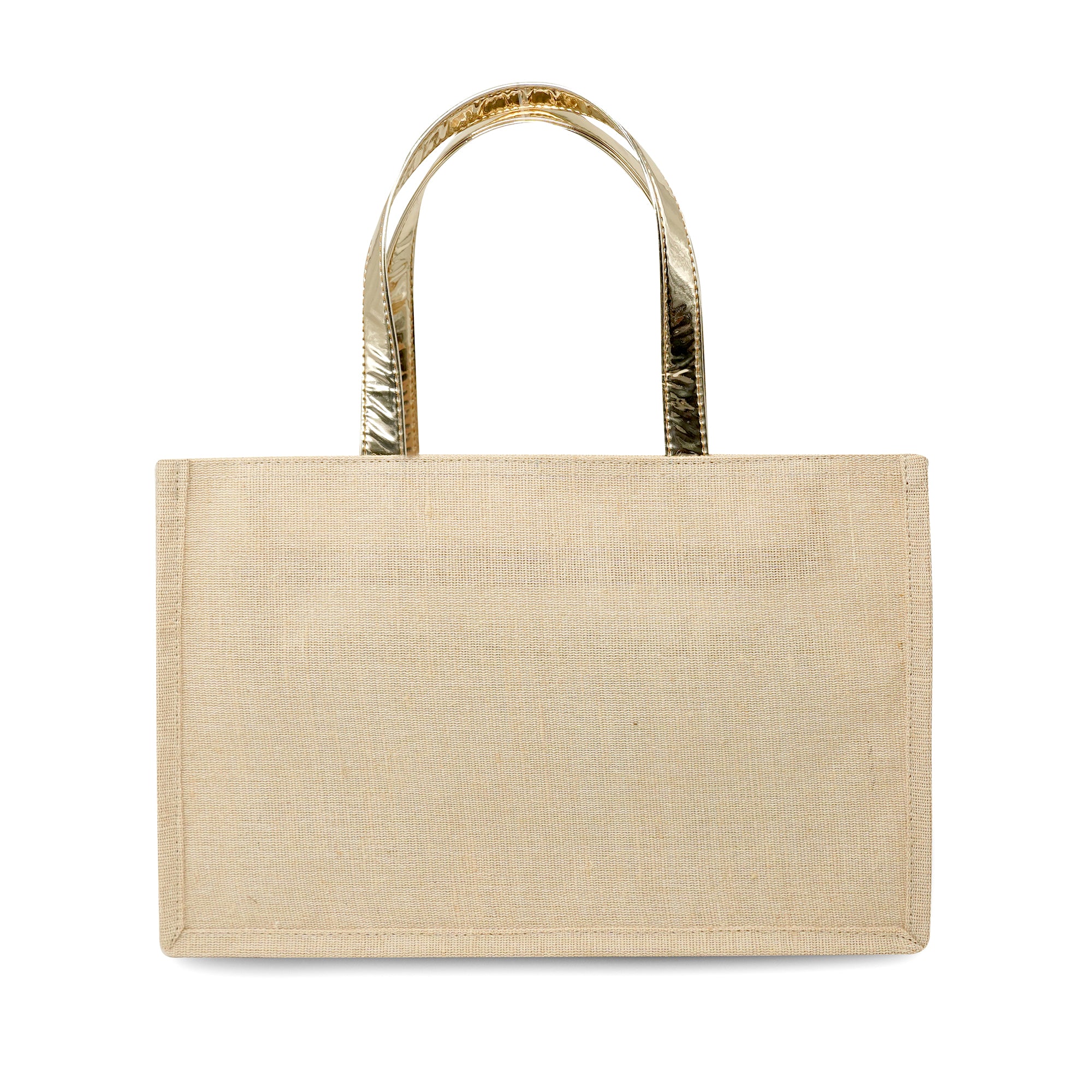 Ensac Eco-Friendly Women Handbag | Premium Jute Tote Bag with Stylish Lace Design
