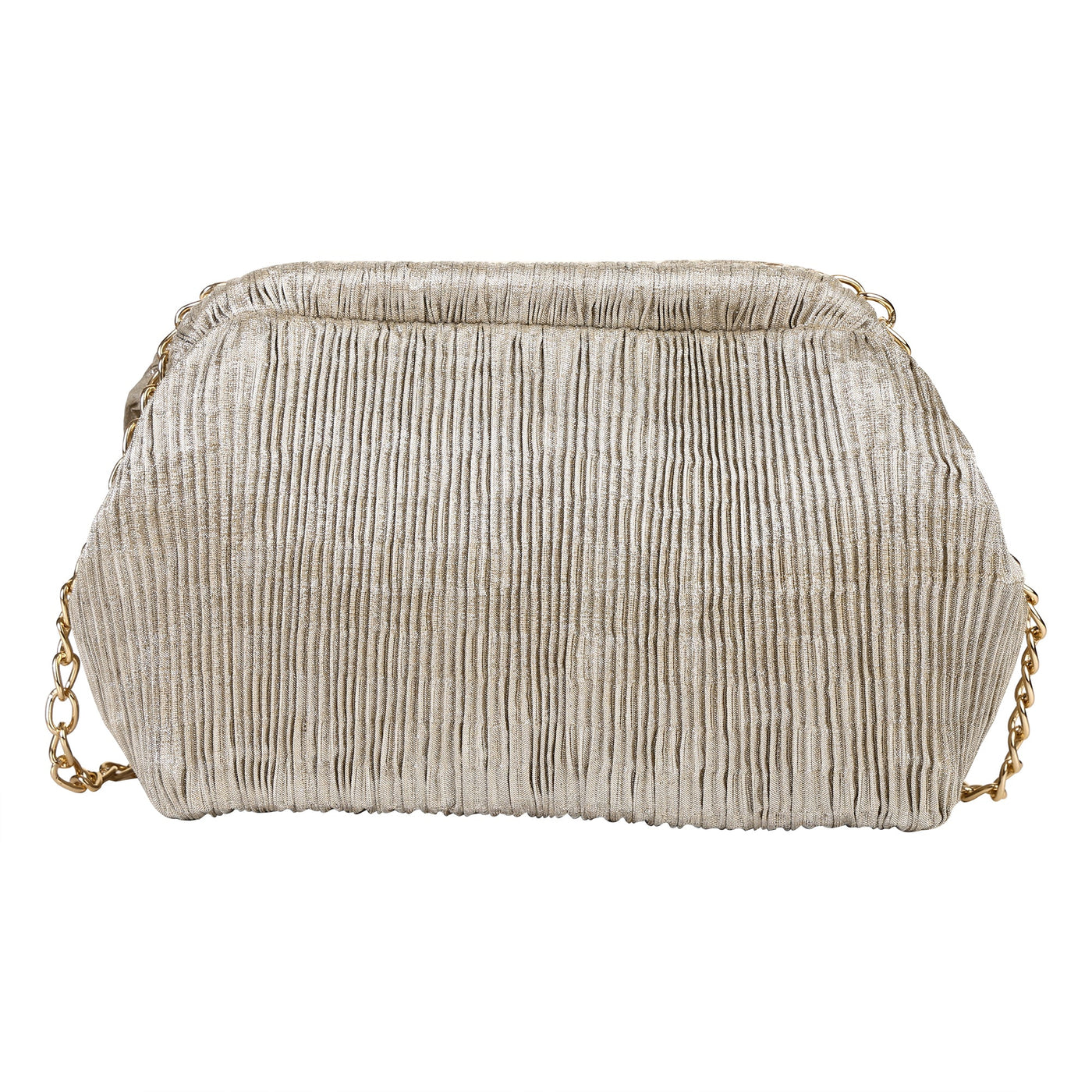 Elegant Textured Chain Clutch Bag for Women – Party & Evening Sling Purse ensacworld