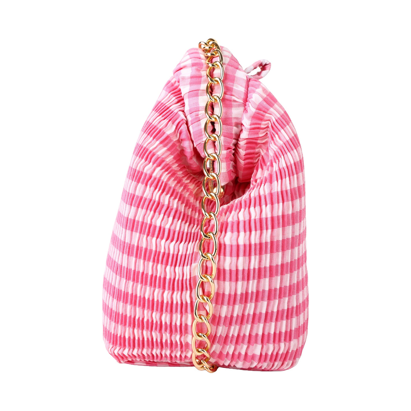 Elegant Textured Chain Clutch Bag for Women – Party & Evening Sling Purse ensacworld