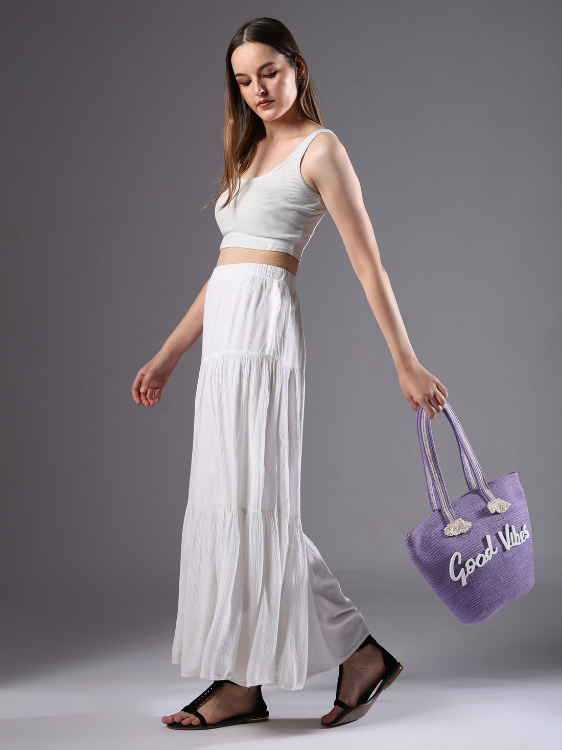 ENSAC Women Purple Handbag