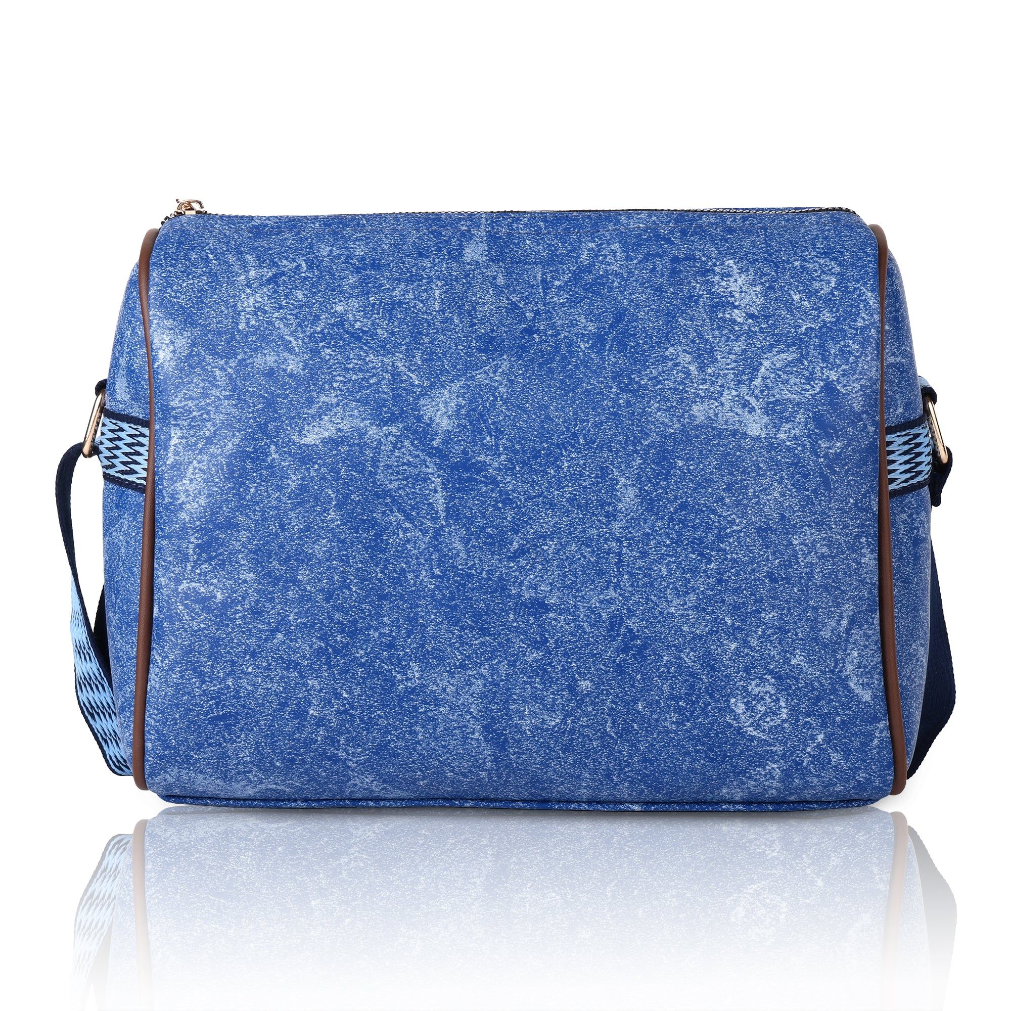 ENSAC Women's Textured Barrel Sling Bag | Compact Crossbody Purse with Adjustable Strap | Everyday Casual Shoulder Bag ensacworld