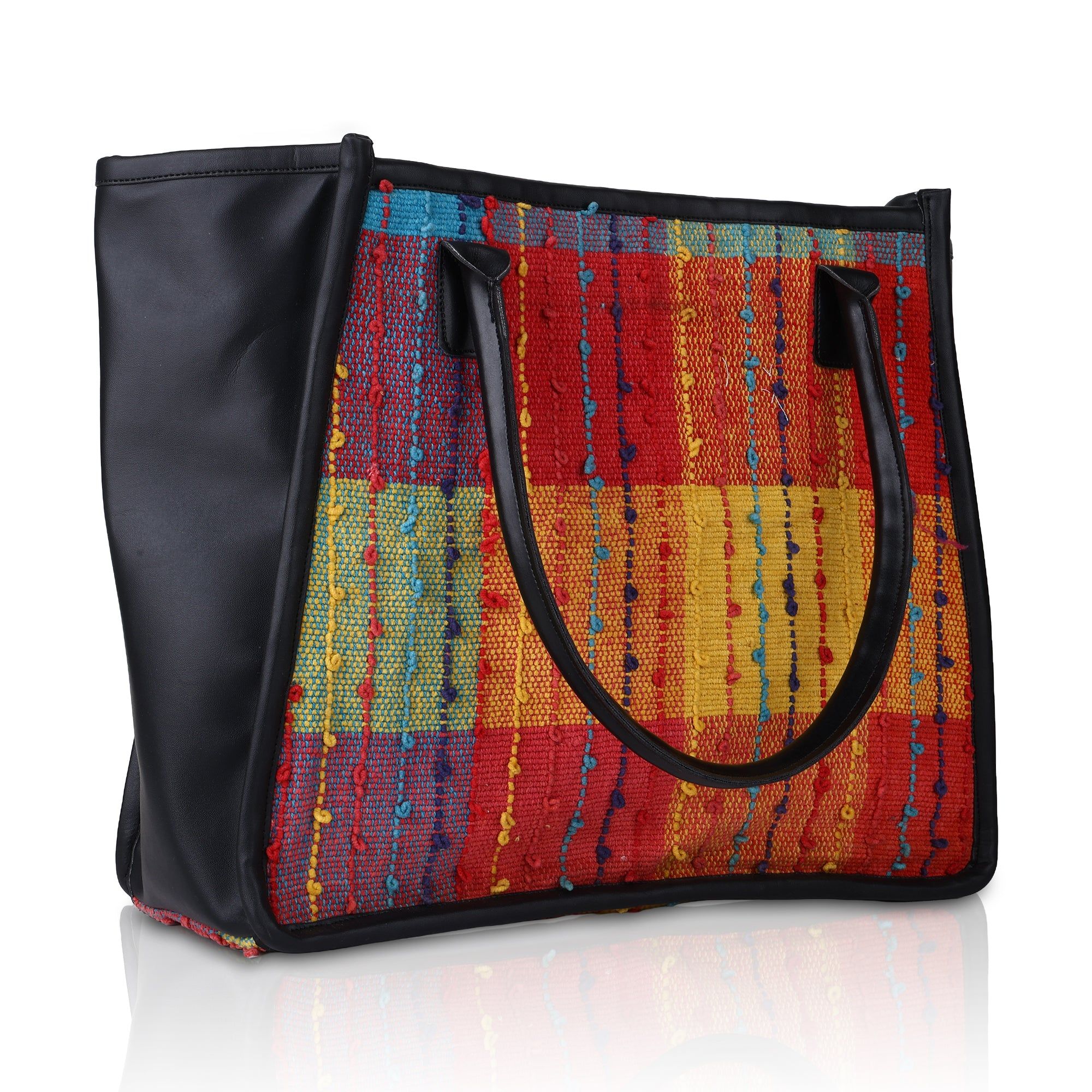 Women's Printed Tote Bag | Large Shoulder Handbag for Work, Travel & Everyday Use ensacworld