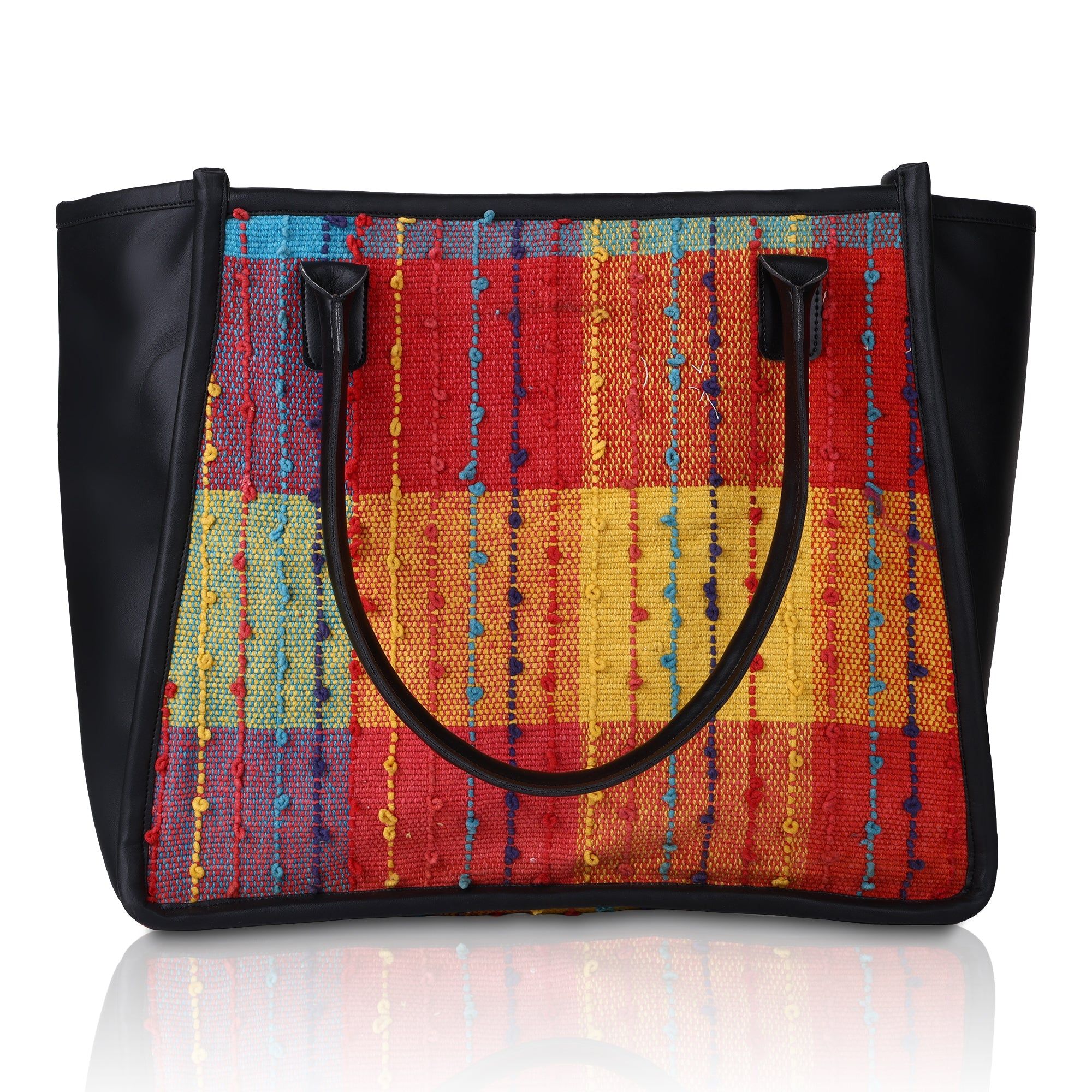 Women's Printed Tote Bag | Large Shoulder Handbag for Work, Travel & Everyday Use ensacworld