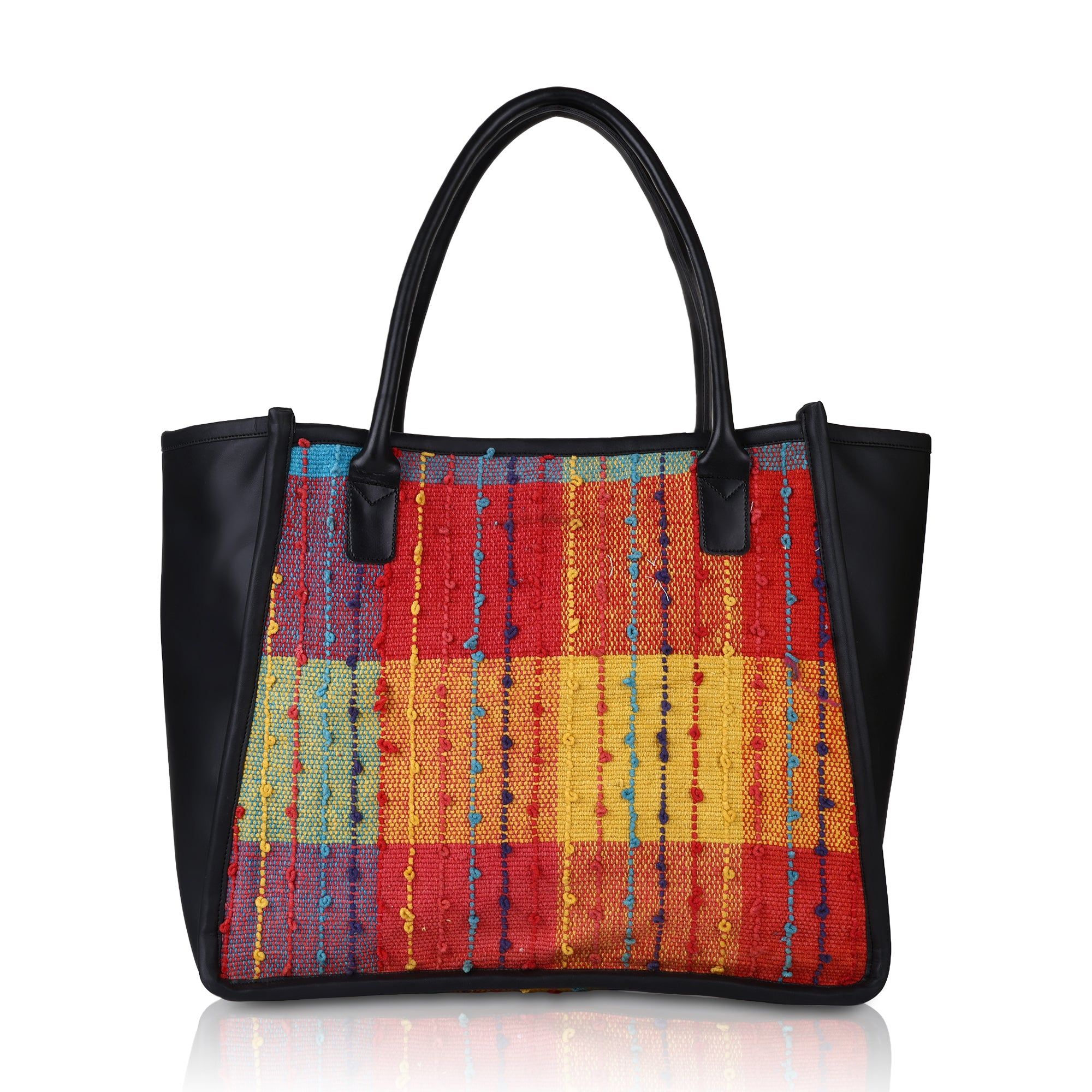 Women's Printed Tote Bag | Large Shoulder Handbag for Work, Travel & Everyday Use ensacworld