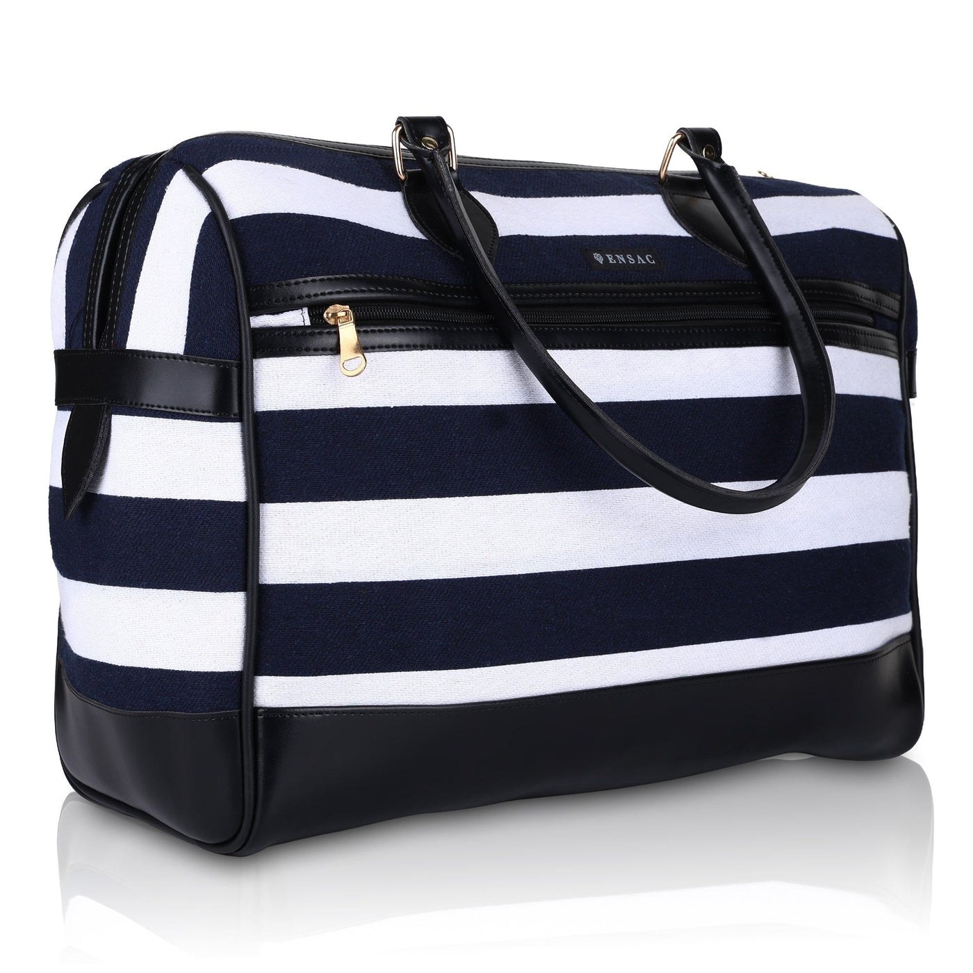 ENSAC  Travel Duffel Bag for Women & Men | Spacious Weekender Overnight Bag with Front Zip Pocket | Cabin-Friendly Carry Bag ensacworld