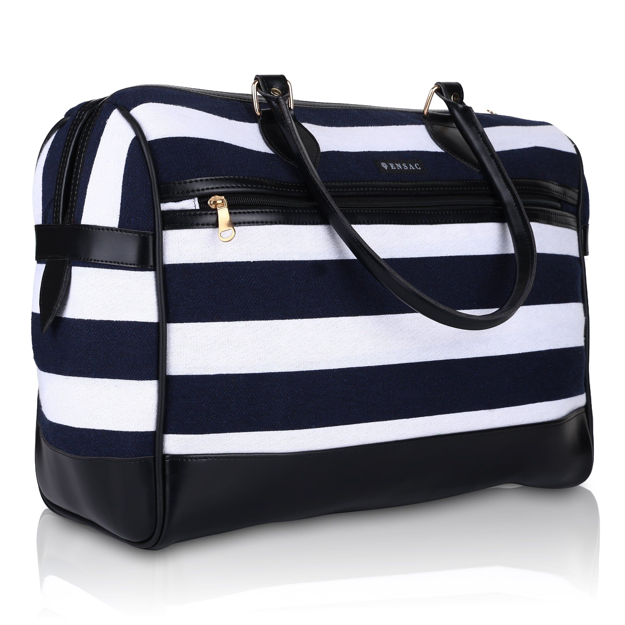 ENSAC  Travel Duffel Bag for Women & Men | Spacious Weekender Overnight Bag with Front Zip Pocket | Cabin-Friendly Carry Bag ensacworld