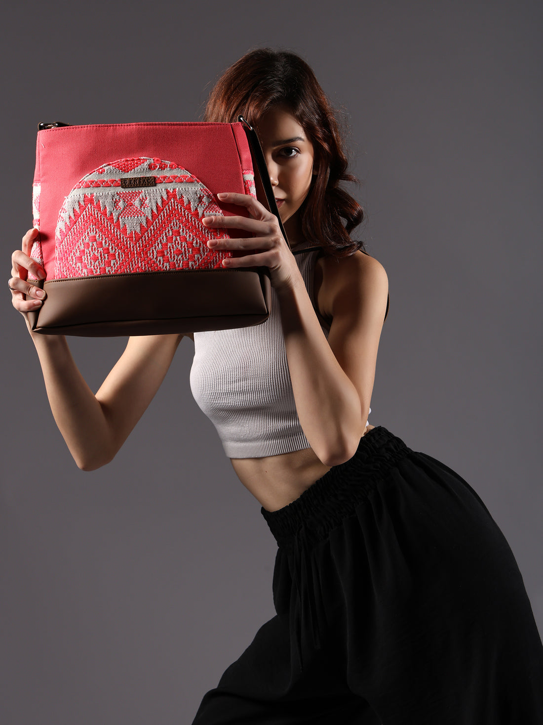 Pink Sling Bag Women's Premium Cotton