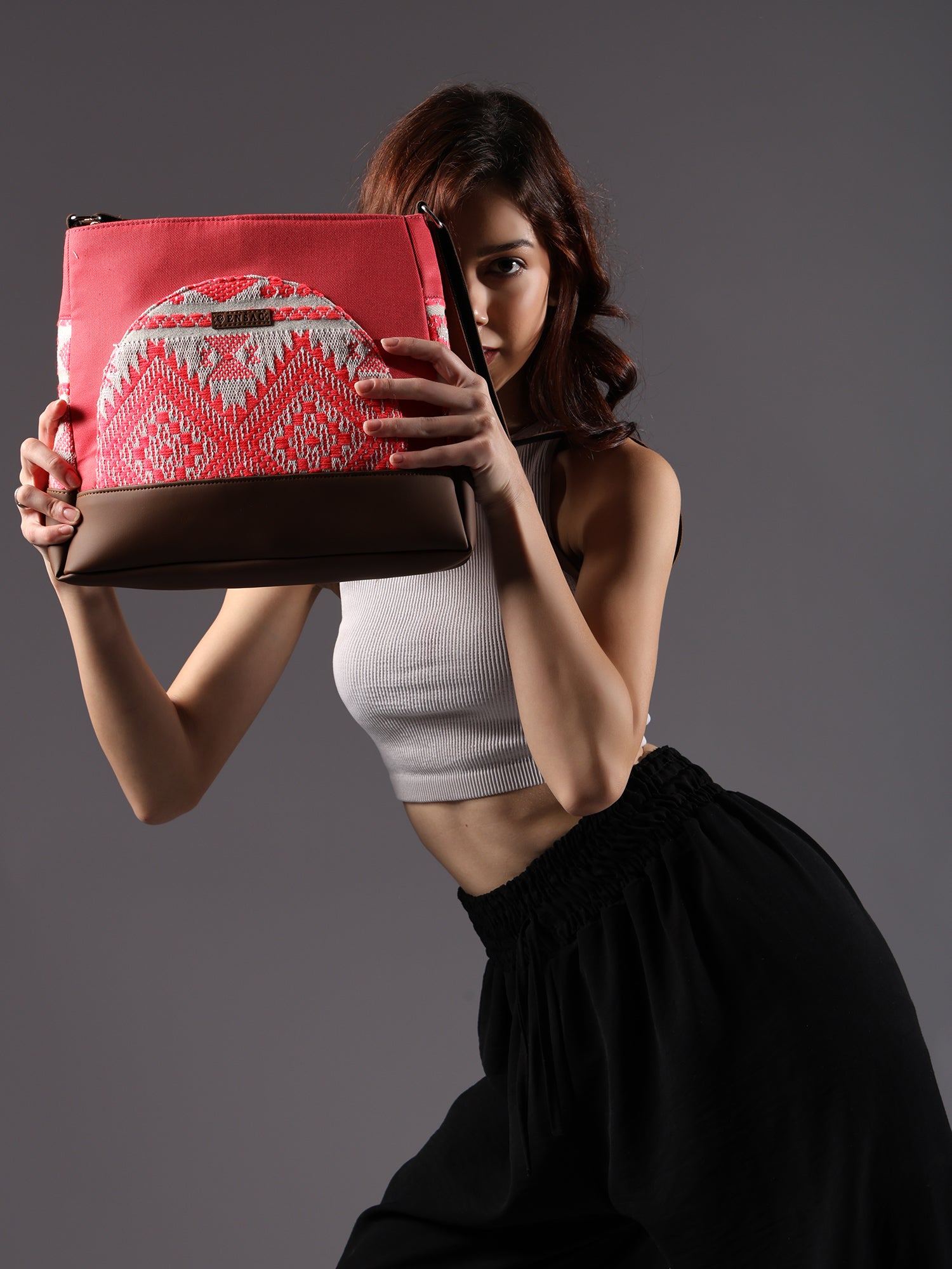 Pink Sling Bag Women's Premium Cotton