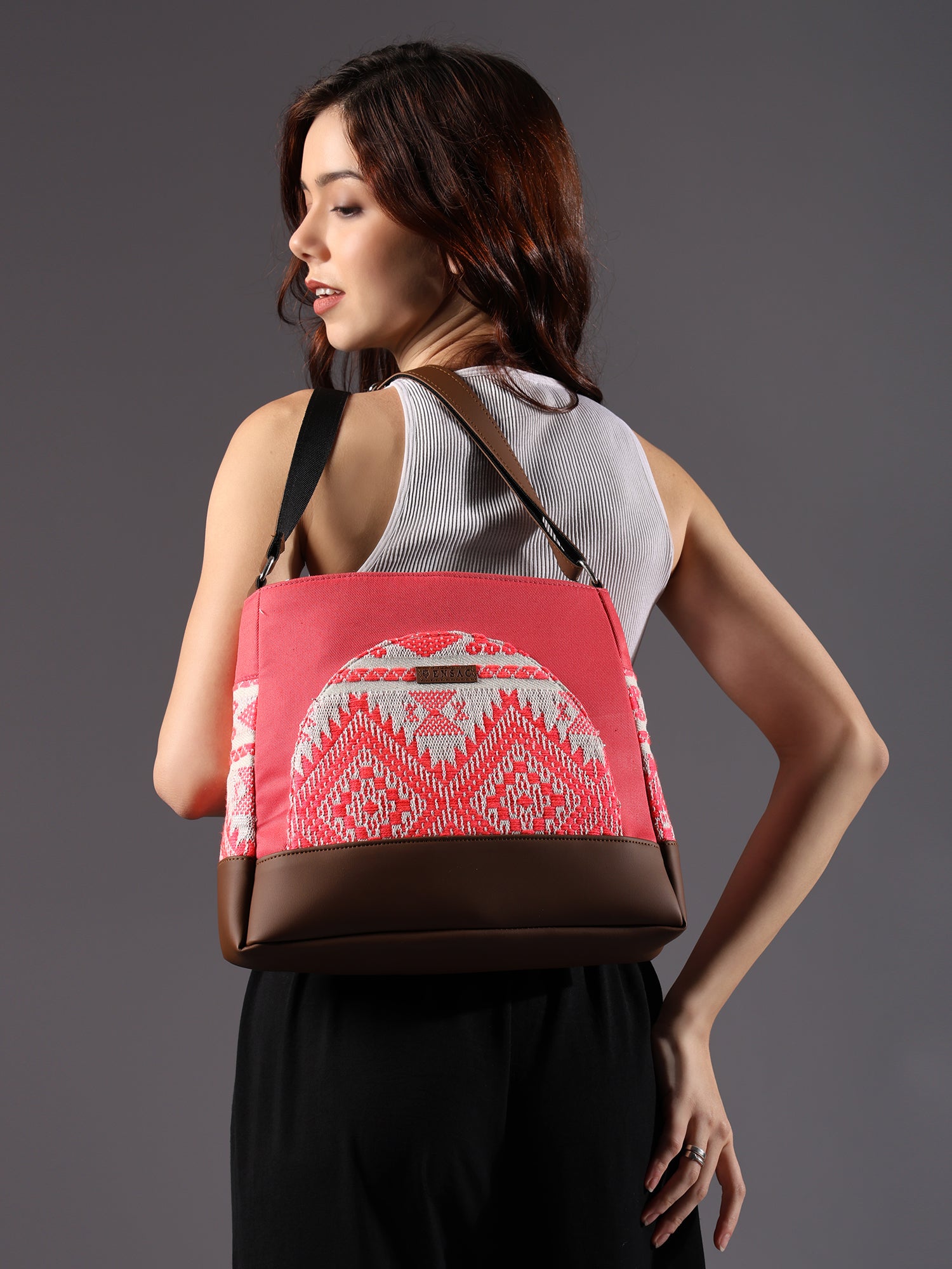 Pink Sling Bag Women's Premium Cotton