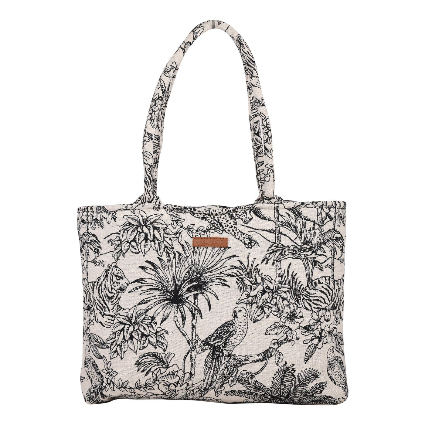 Ensac Women’s Casual Tote | Eye-Catching Stripes Design, & Made for Everyday Use TOTE-FOREST-SMALL