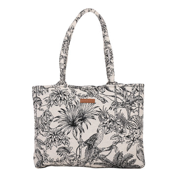 Ensac Women’s Casual Tote | Eye-Catching Stripes Design, & Made for Everyday Use TOTE-FOREST-SMALL