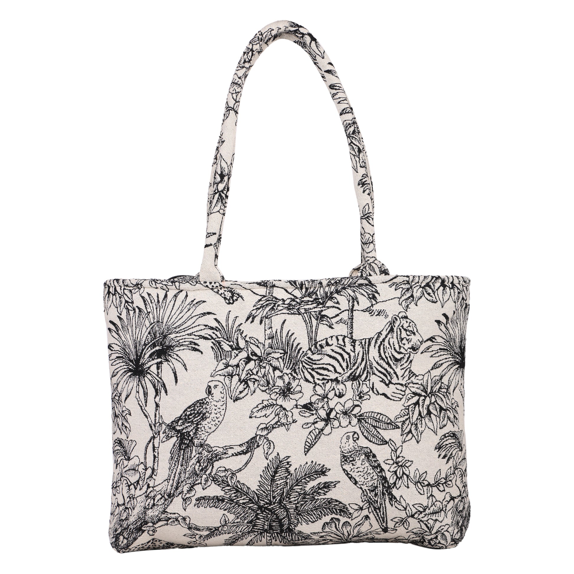 Ensac Women’s Casual Tote | Eye-Catching Stripes Design, & Made for Everyday Use TOTE-FOREST-SMALL