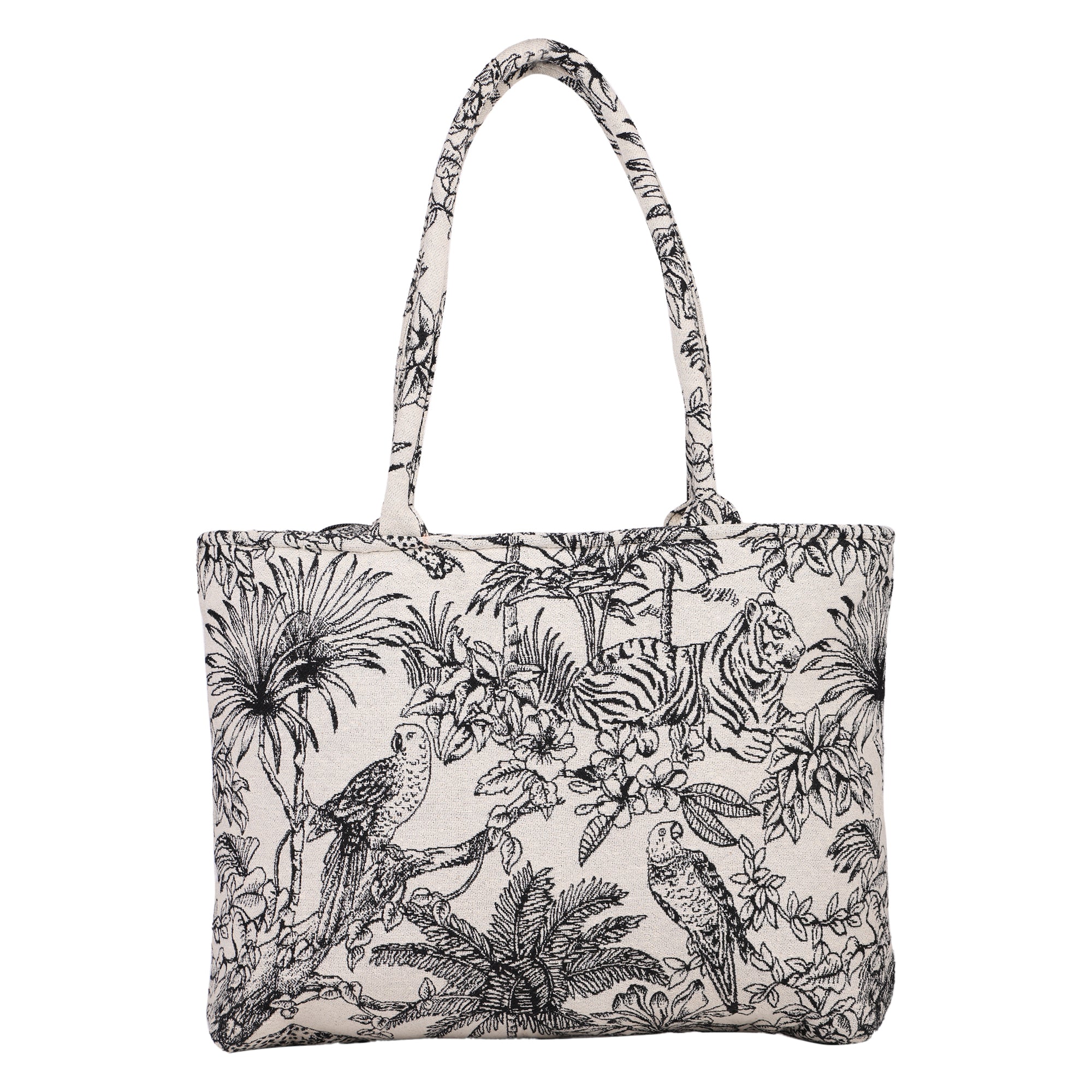 Ensac Women’s Casual Tote | Eye-Catching Stripes Design, & Made for Everyday Use TOTE-FOREST-SMALL