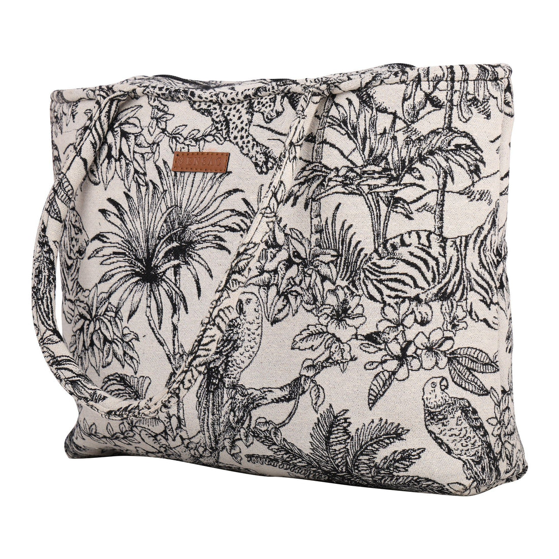 Ensac Women’s Casual Tote | Eye-Catching Stripes Design, & Made for Everyday Use TOTE-FOREST-SMALL
