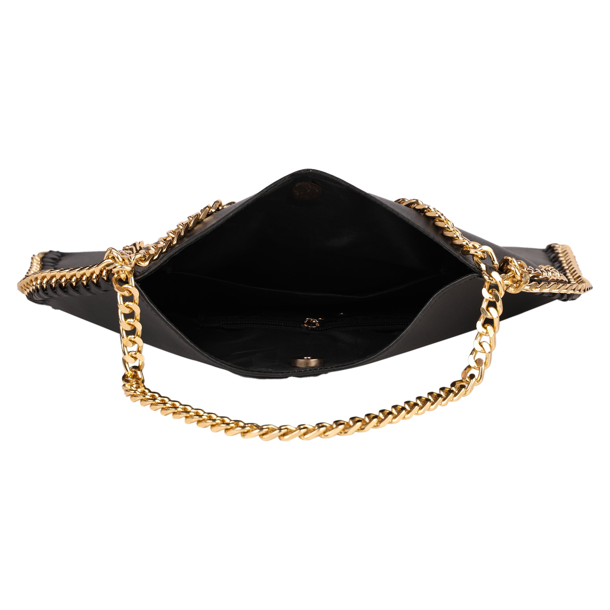 ENSAC Women Black Sling Bag