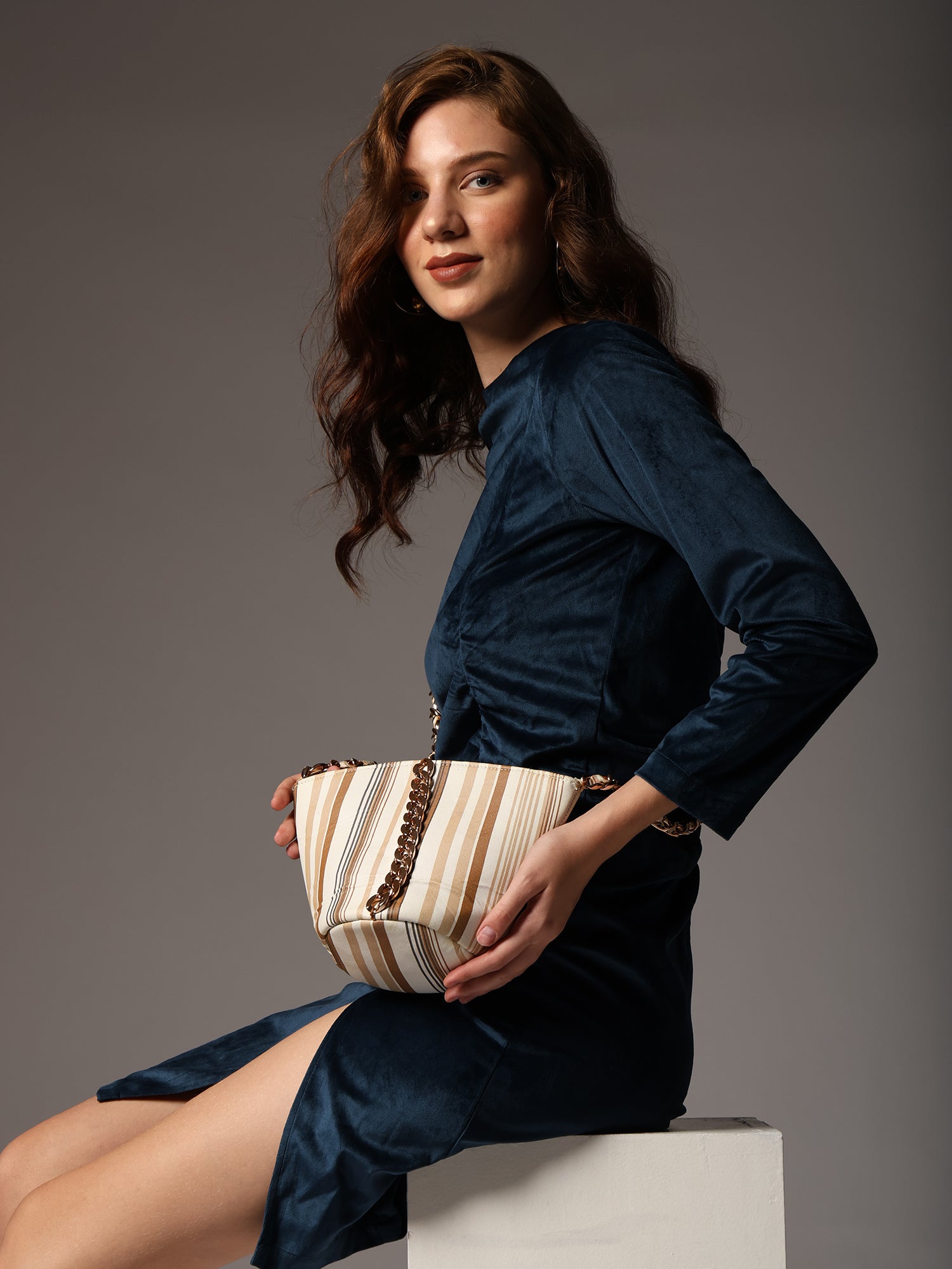 Beige Sling Bag Premium Rexine Sling bag for women