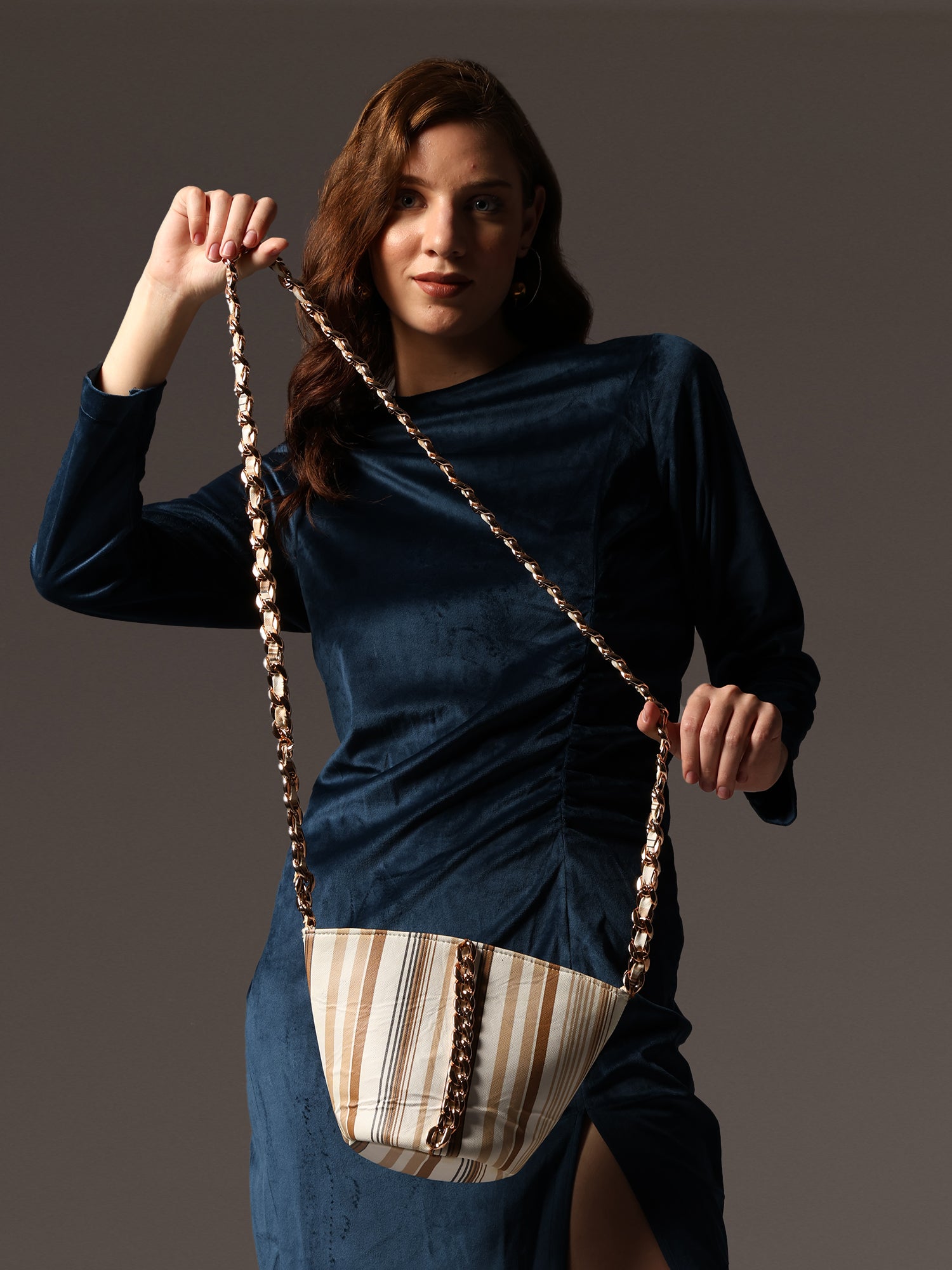 Beige Sling Bag Premium Rexine Sling bag for women