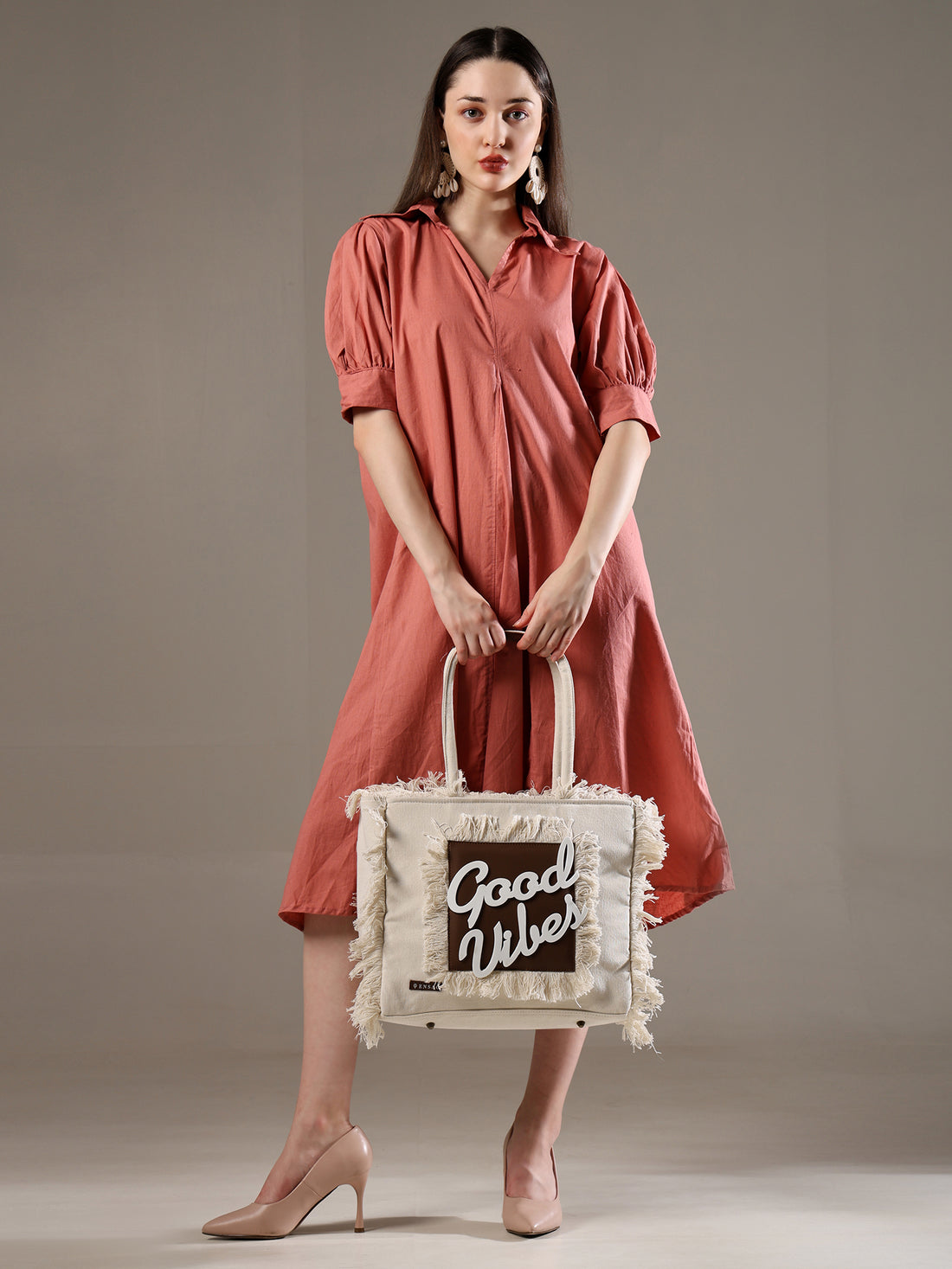 Ensac Women’s Tote Bag | Fringe Style, Lightweight Feel & Must-Have Travel Pick TOTE-LEATHER-WHTBRN-GOODVIBES-1