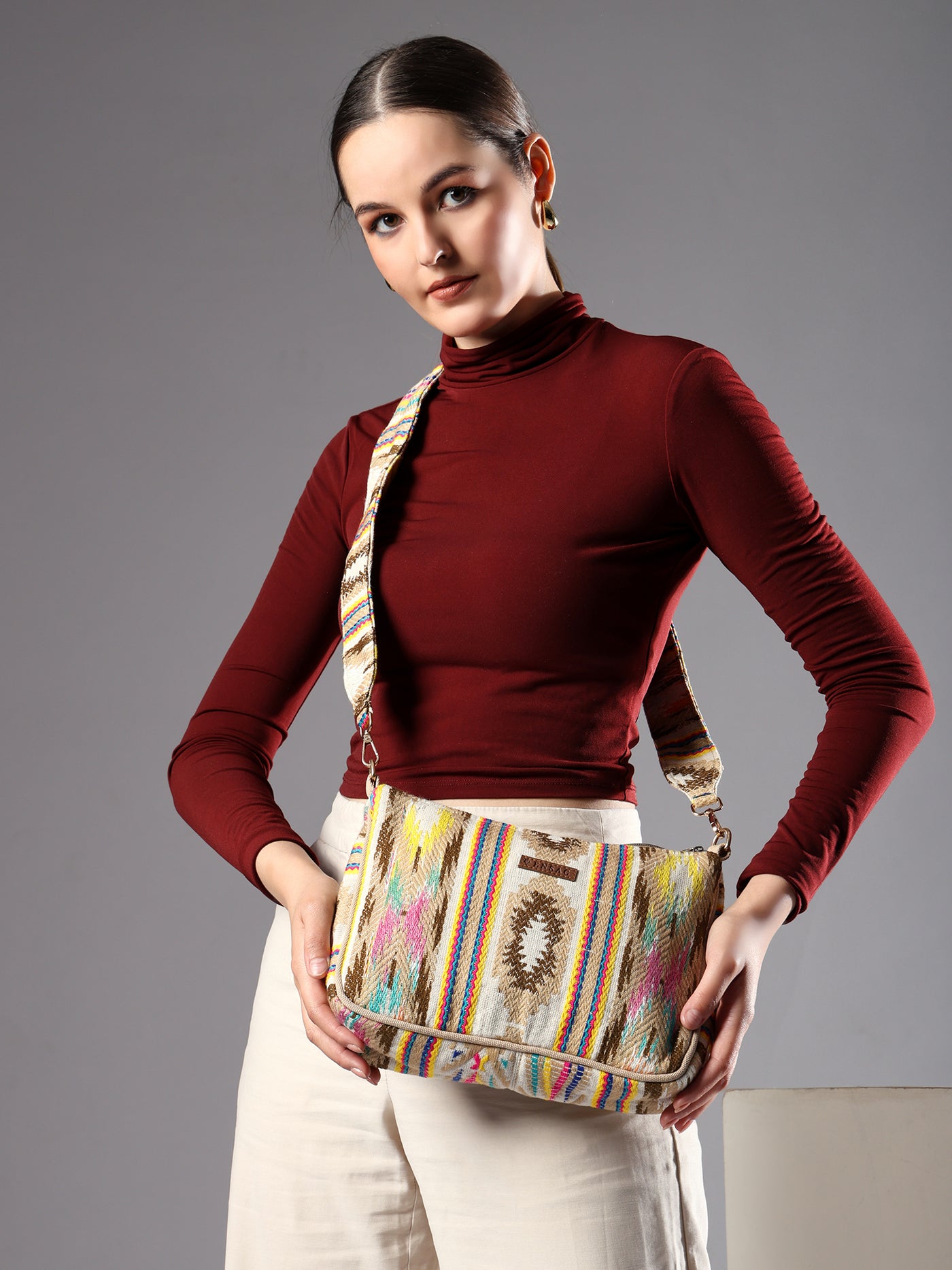 Yellow Sling Bag Women's Premium Cotton