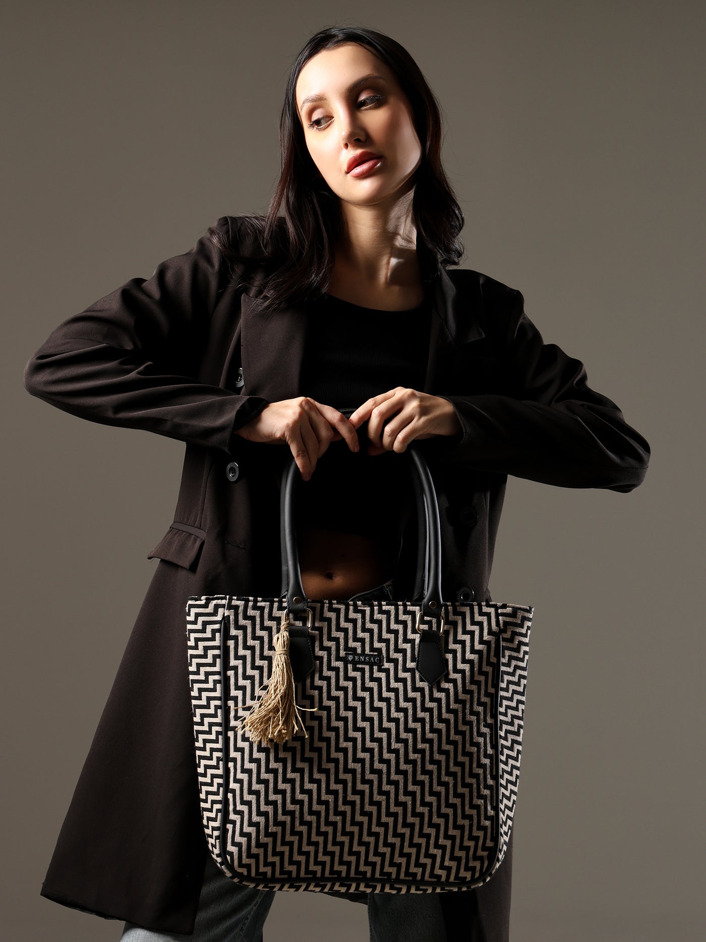 Boho Tote Bag for Women & Girls | Canvas Shoulder Handbag, Stylish for Daily Use