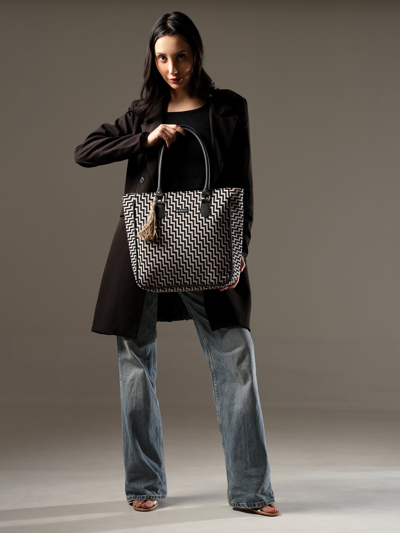 Boho Tote Bag for Women & Girls | Canvas Shoulder Handbag, Stylish for Daily Use