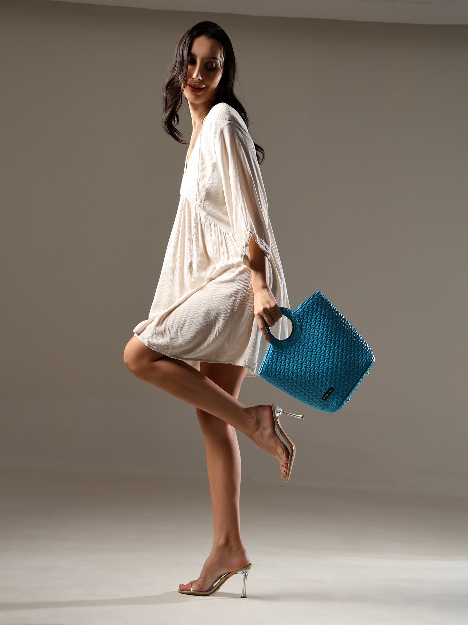 Ensac Basket Lunch Bag | Stylish Picnic Tote, Zipper, Pockets, Multipurpose Use
