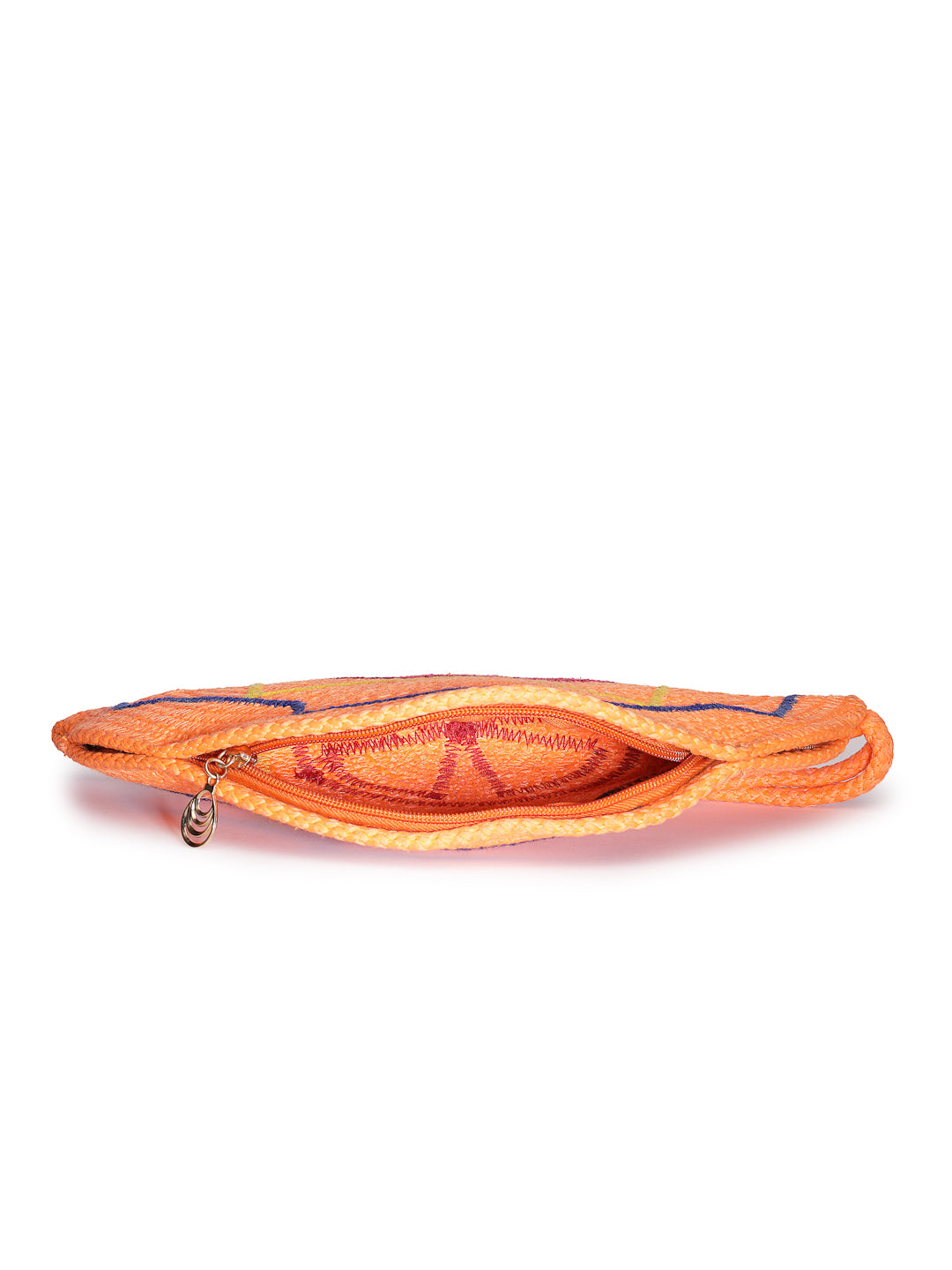 Ensac Designer Half-Moon Clutch for Ladies | Unique Beaded Clutch for Styling Bold Looks