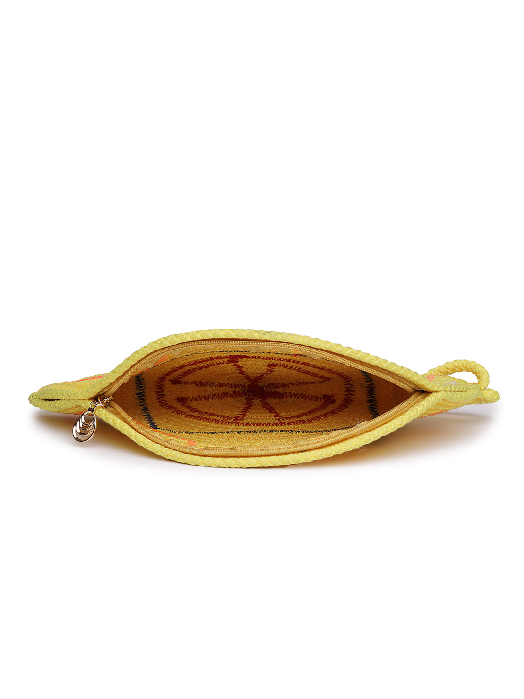 Ensac Designer Half-Moon Clutch for Ladies | Unique Beaded Clutch for Styling Bold Looks