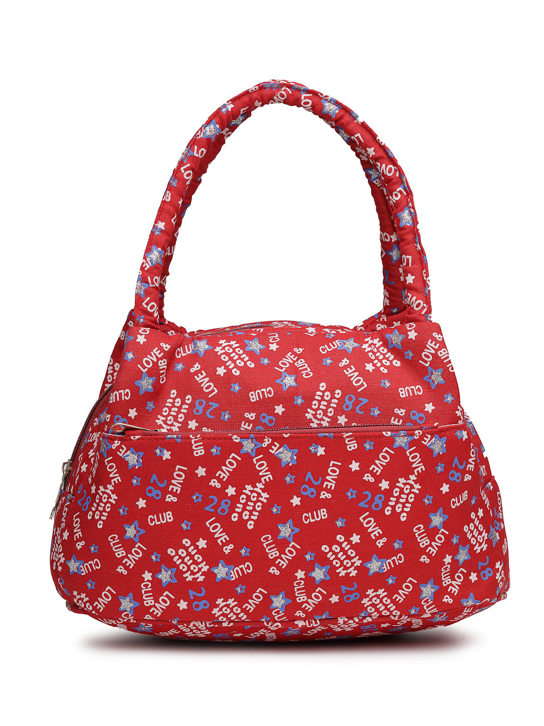 Ensac Women’s Compact Satchel Bag | Pink Chic Purse Handbag with Zip Pocket