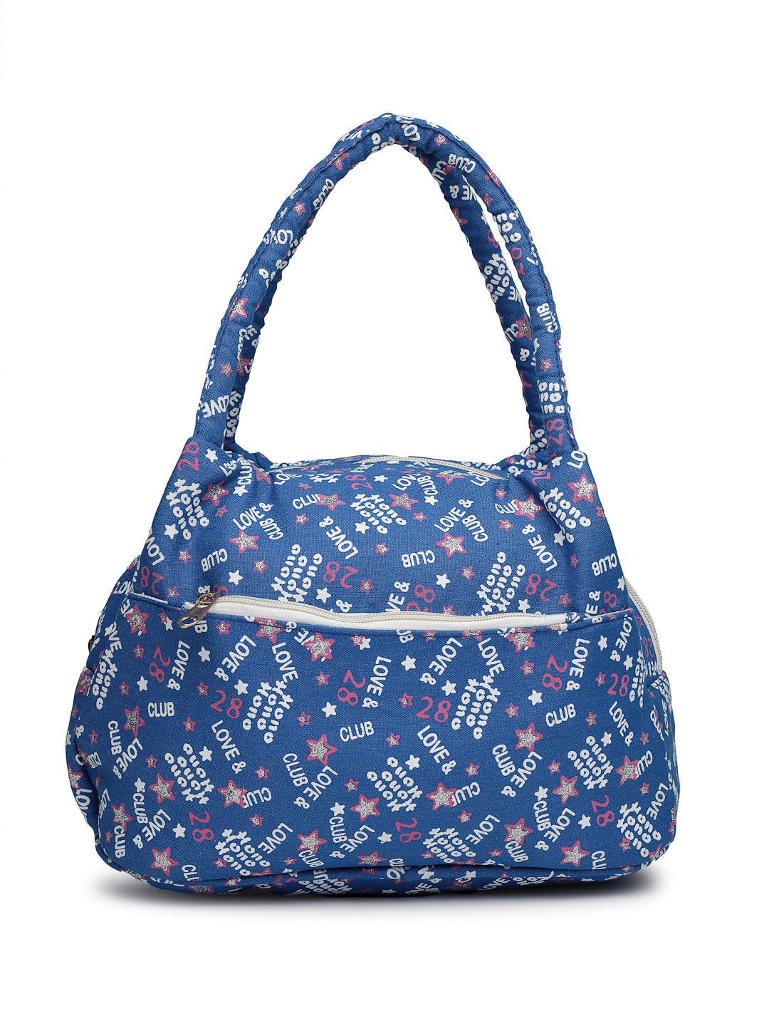 Ensac Women’s Compact Satchel Bag | Pink Chic Purse Handbag with Zip Pocket
