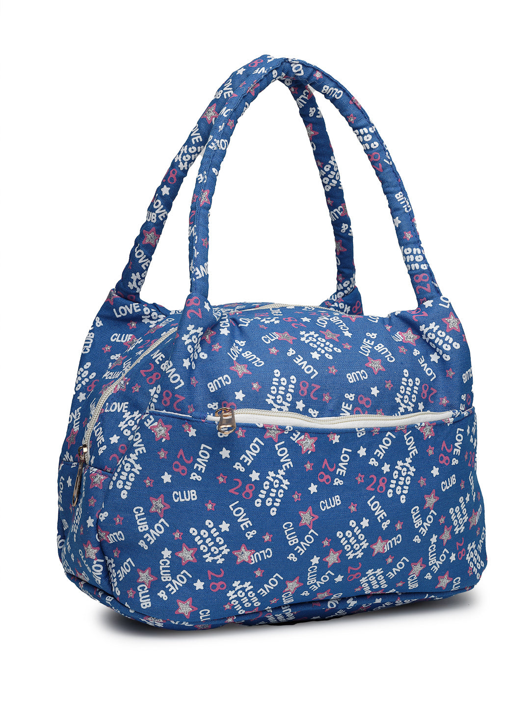 Ensac Women’s Compact Satchel Bag | Pink Chic Purse Handbag with Zip Pocket