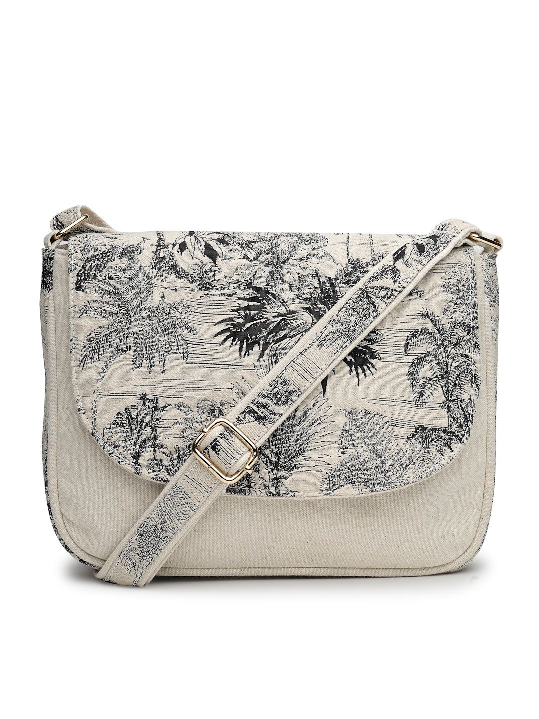 Ensac Women’s Zebra Print Fabric Tote | Trendy Shoulder Bag for Daily & Casual Use