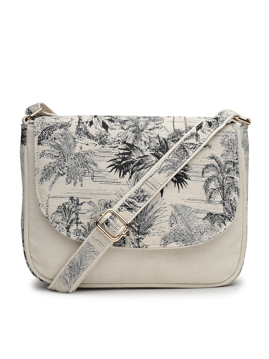 Ensac Women’s Zebra Print Fabric Tote | Trendy Shoulder Bag for Daily & Casual Use