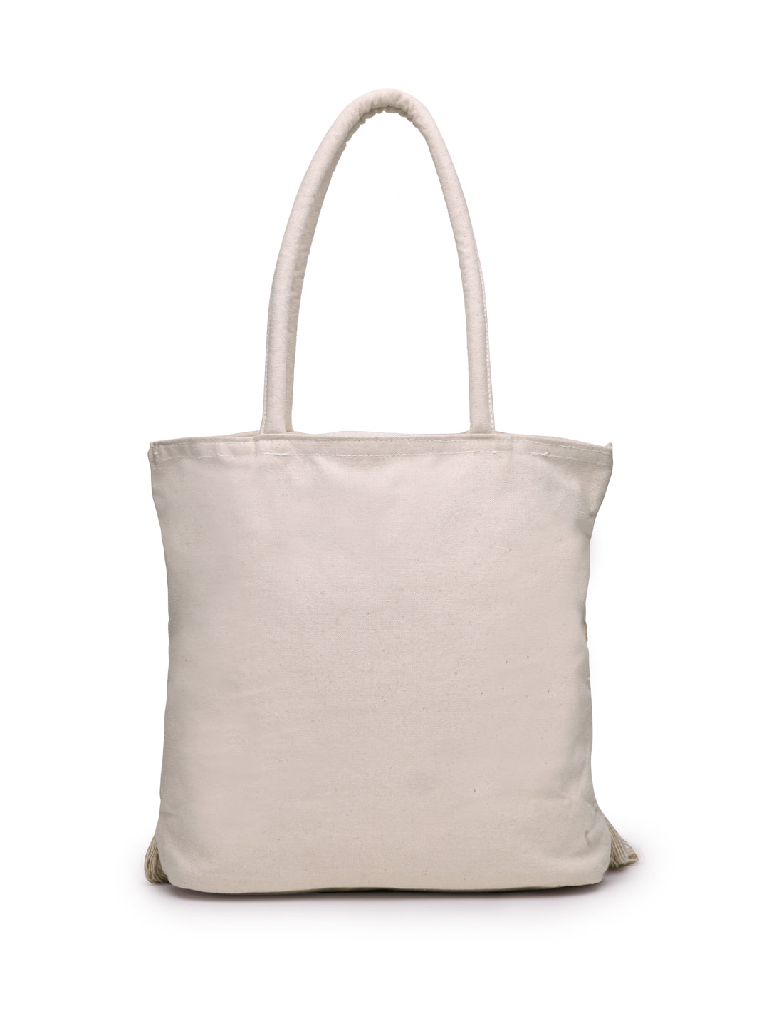 Ensac Women’s Boho Fringe Tote Bag | Woven Shoulder Bag for Versatile Styling