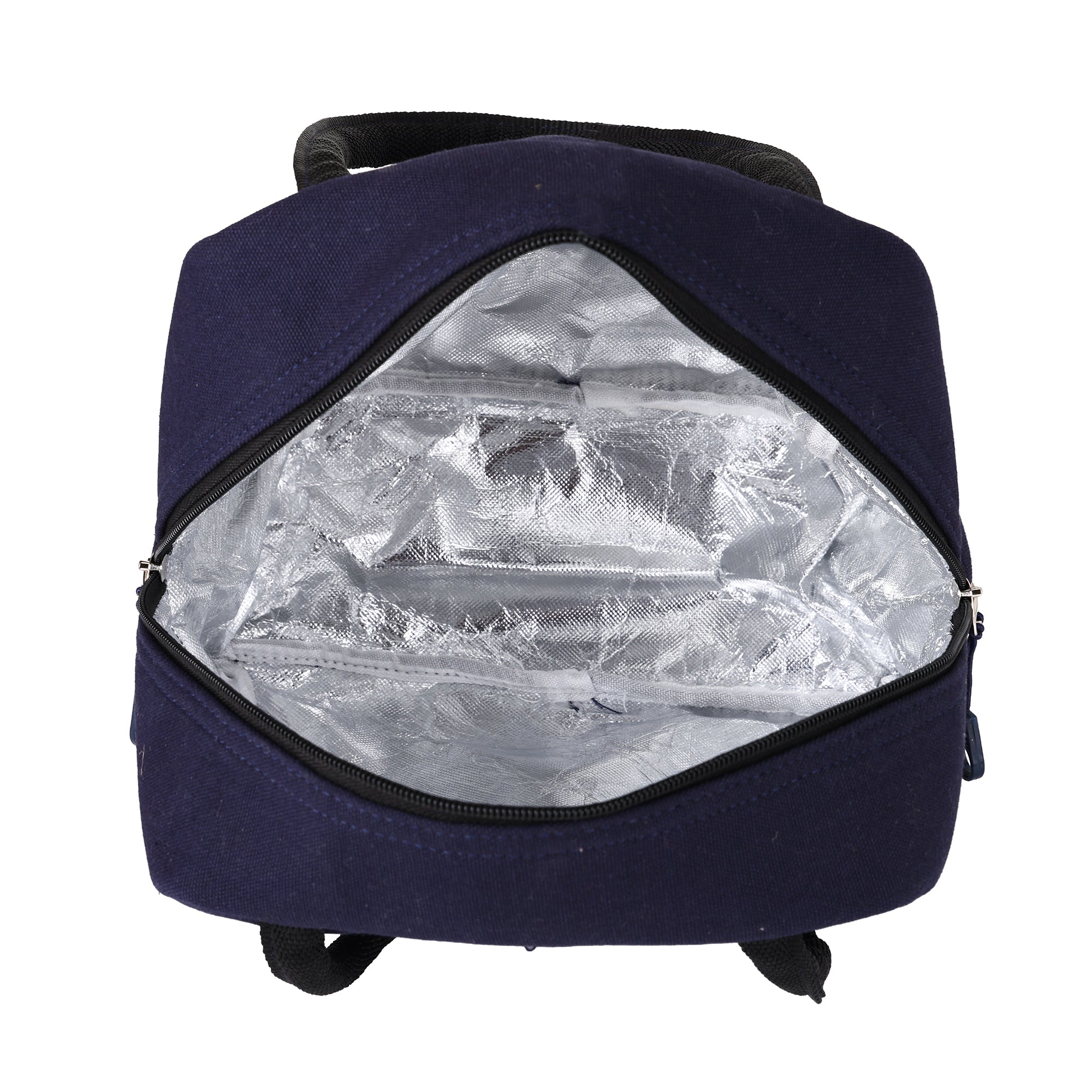 ENSAC Lunch Bag for Men & Women | Tiffin Bag with Zip Closure & Double Handle | Reusable Hot & Cold Lunch Box Carry Bag for Office, School, Travel & Daily Use