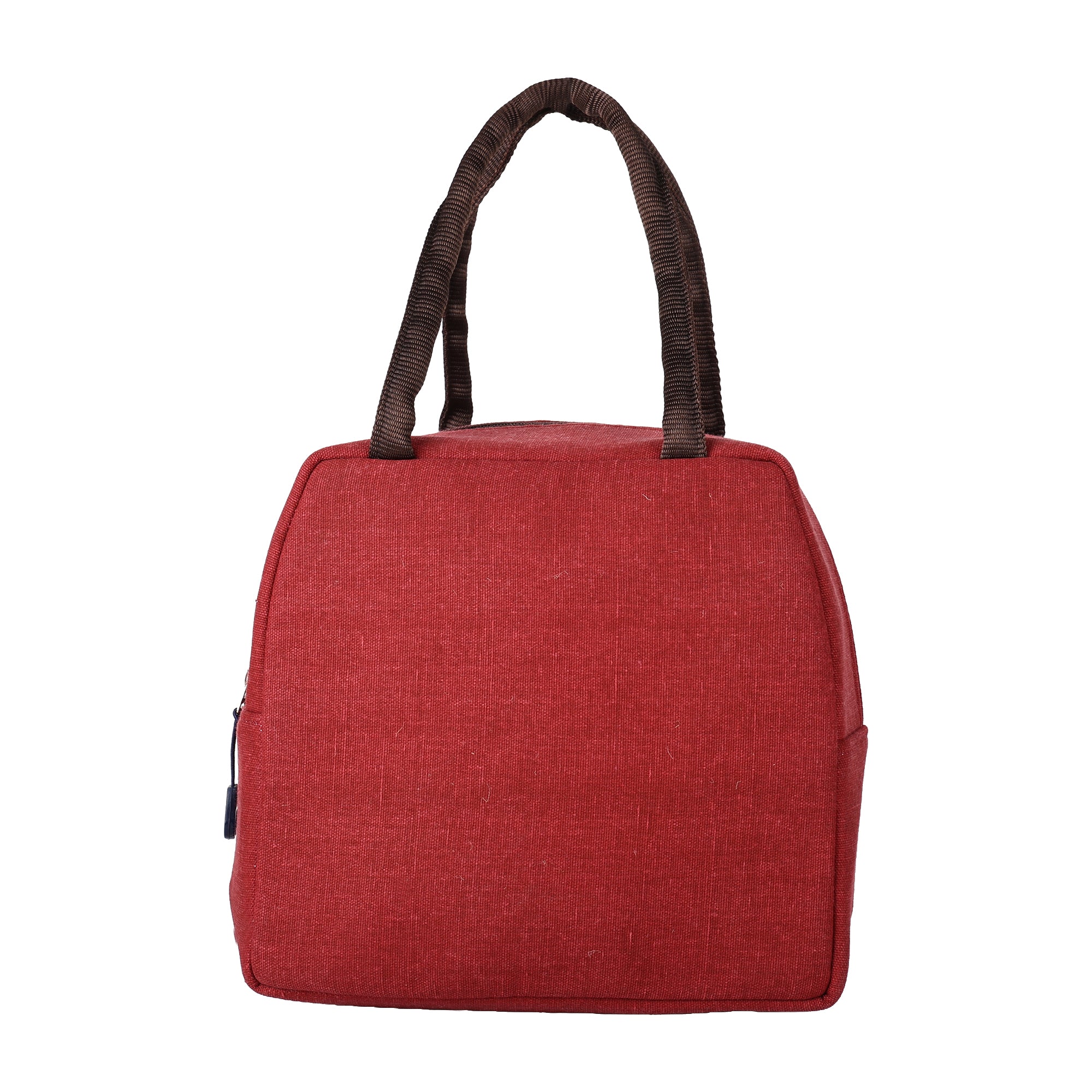 ENSAC Lunch Bag for Men & Women | Tiffin Bag with Zip Closure & Double Handle | Reusable Hot & Cold Lunch Box Carry Bag for Office, School, Travel & Daily Use