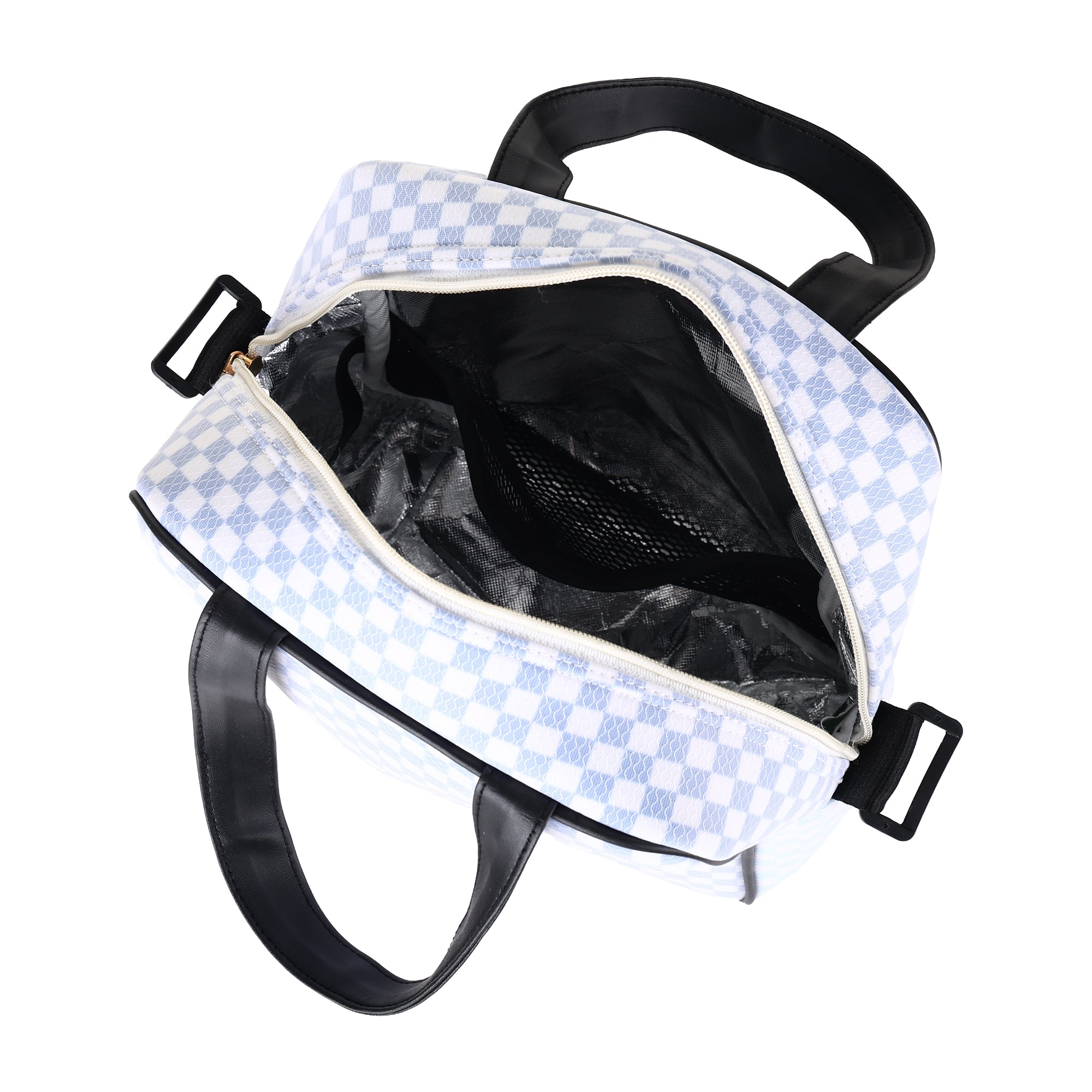 ENSAC Lunch Bag for Men & Women | Tiffin Bag with Zip Closure & Double Handle | Reusable Hot & Cold Lunch Box Carry Bag for Office, School, Travel & Daily Use