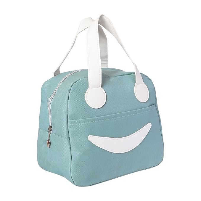 Ensac Smiley Insulated Lunch Bag - Cute & Modern Lunch Tote for Adults