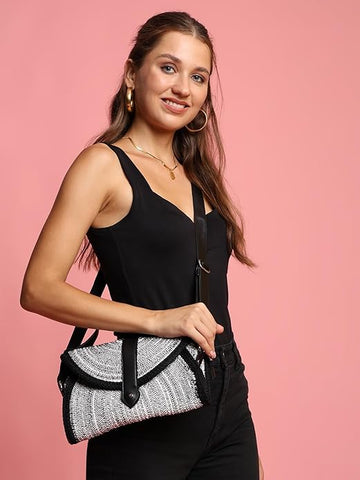 ENSAC Women’s Premium  Sling Bag | Elegant Shoulder Handbag